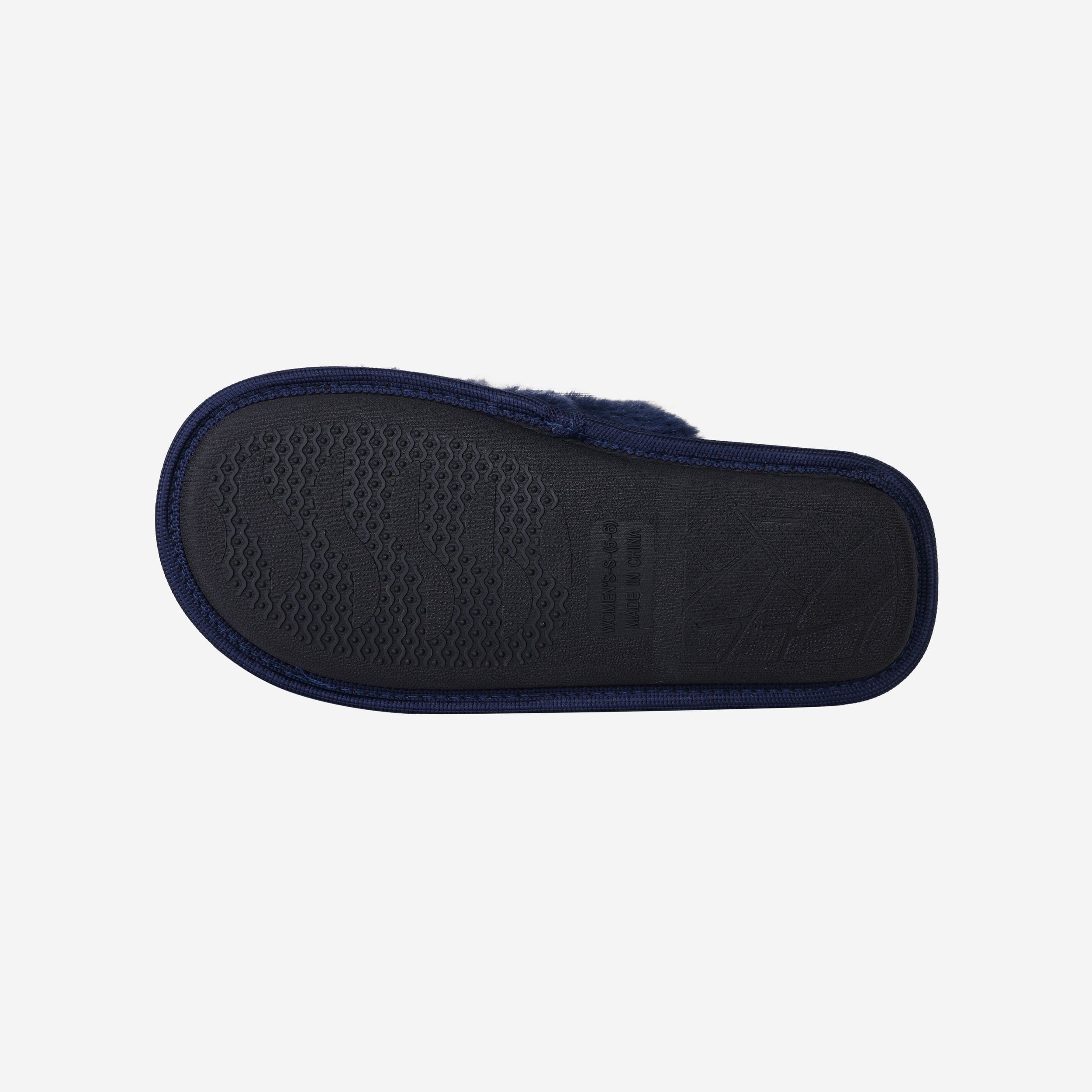 Auburn Tigers Women's Fuzzy Script Wordmark Fur Cross Slides - Show Your Team Spirit!