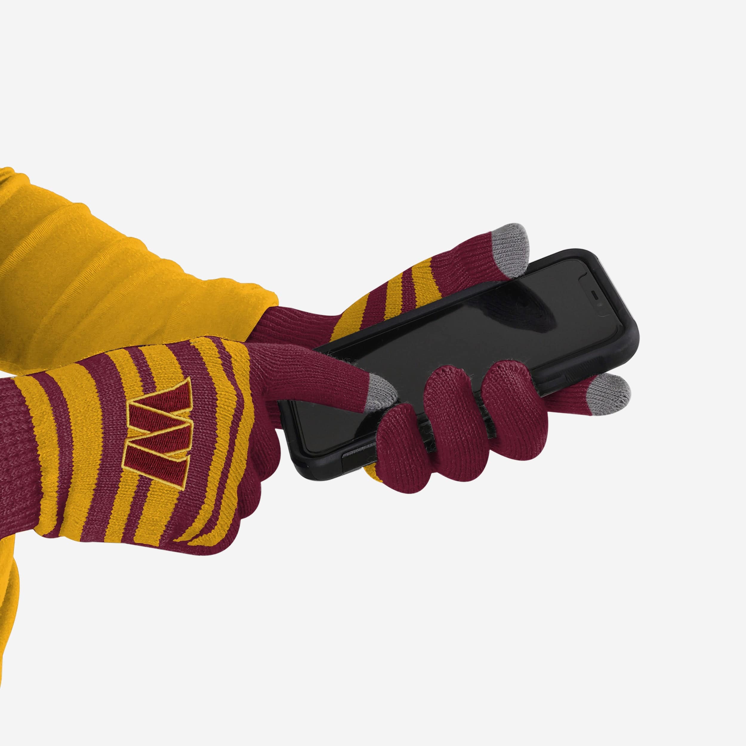 Washington Commanders Stylish Stretch Gloves