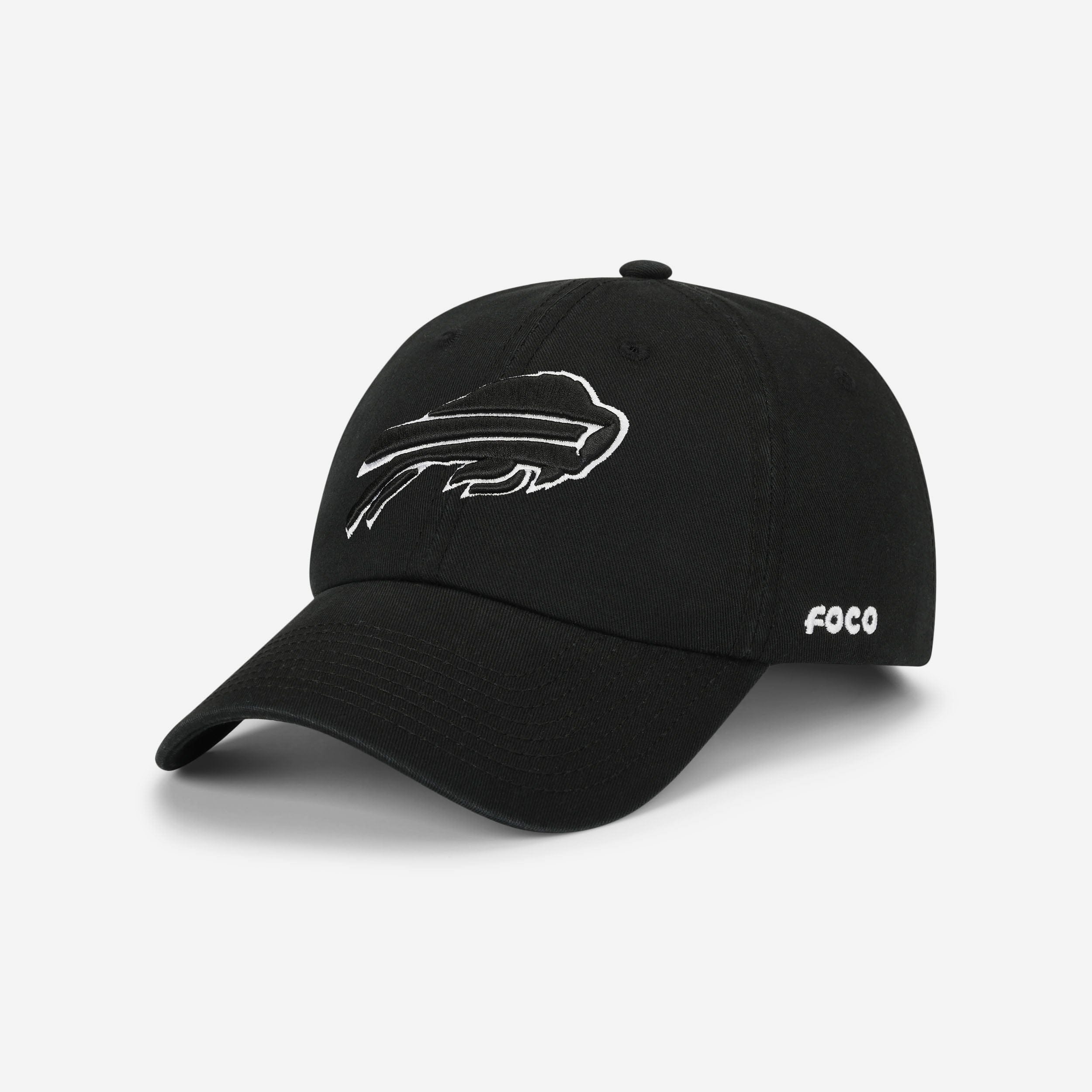Must-Have Buffalo Bills Black & White Casual Cap for Die-Hard Fans