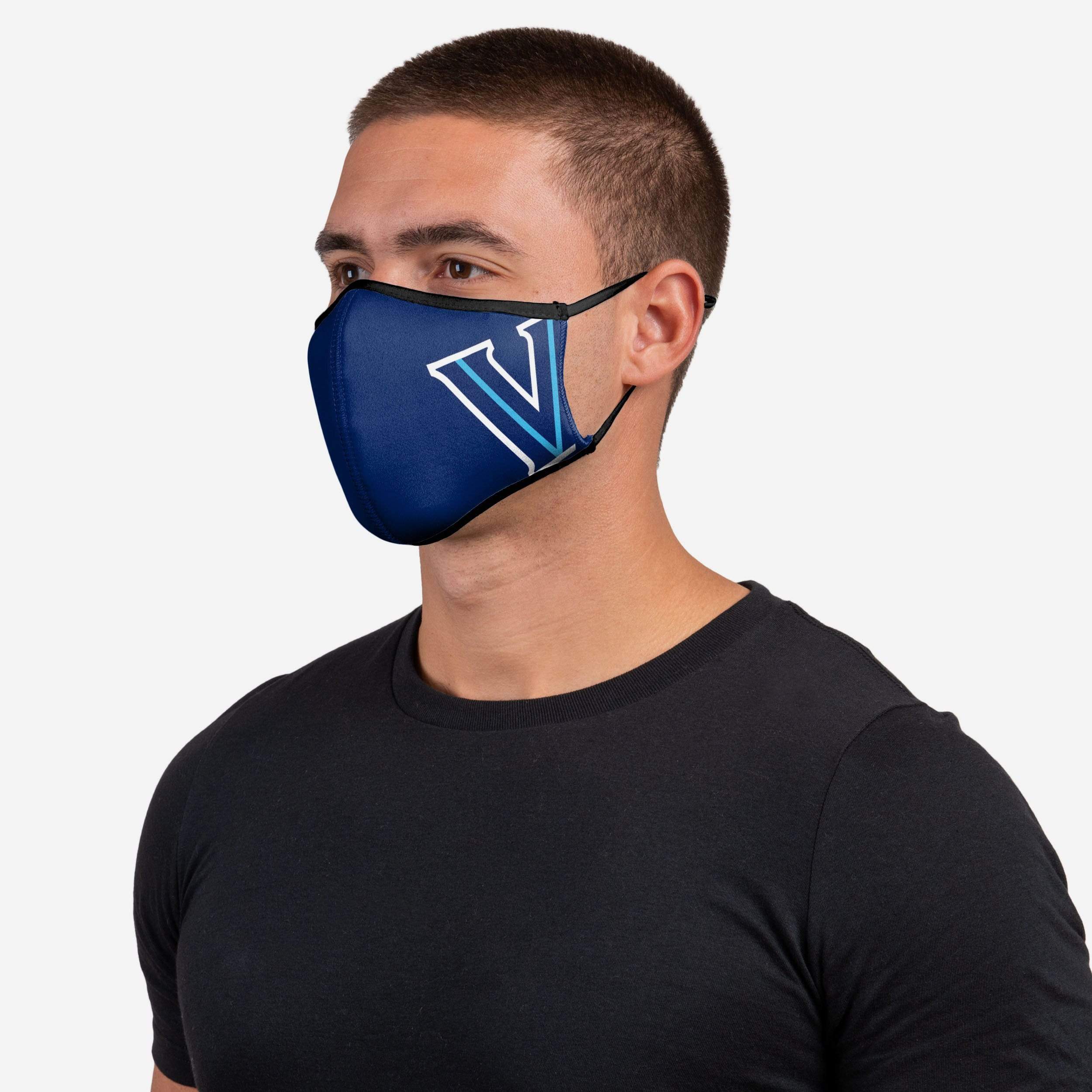 Villanova Wildcats 3-Pack Sports Face Covers - Represent Your Team in Style!