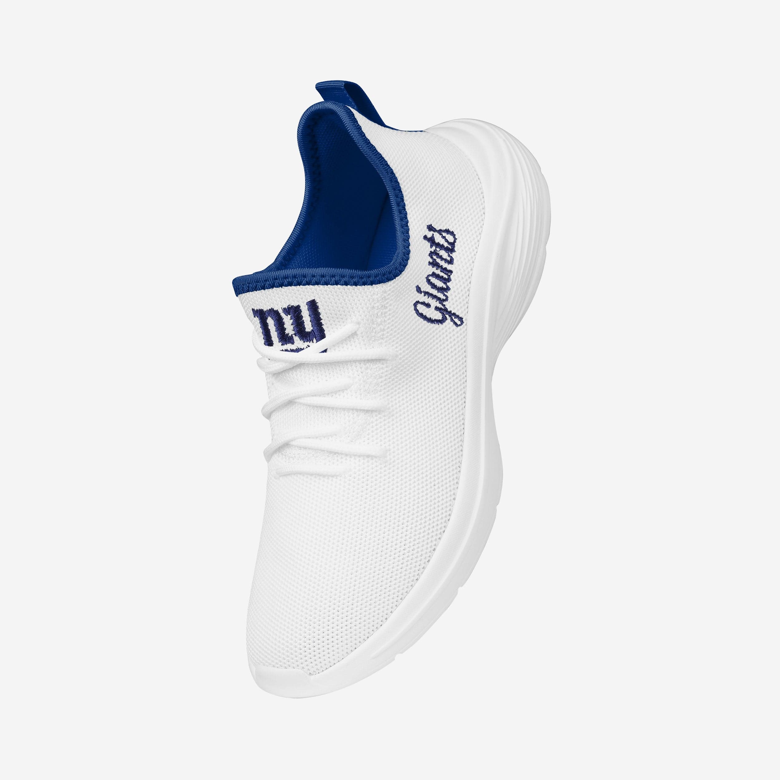 Stylish New York Giants Women's White Midsole Sneakers