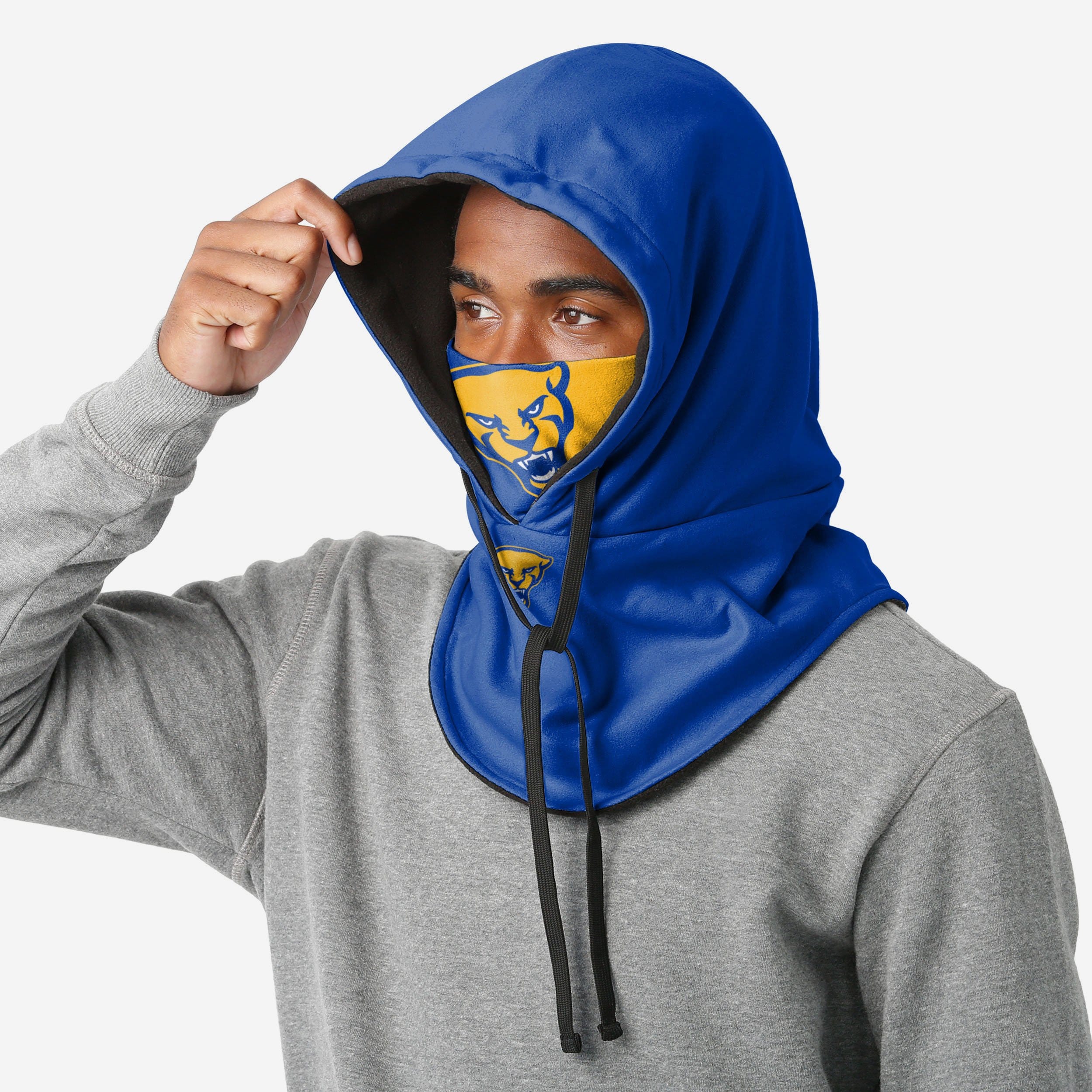 Pittsburgh Panthers Drawstring Hooded Gaiter - Your Ultimate Cold-Weather Companion