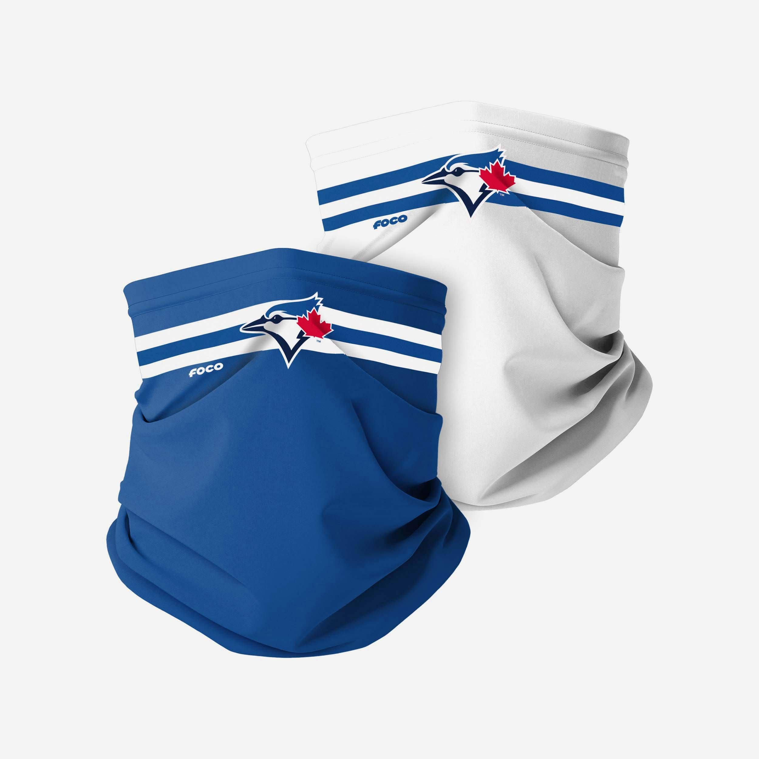 Toronto Blue Jays Stitched 2-Pack Gaiter Scarf: Show Your Team Spirit!