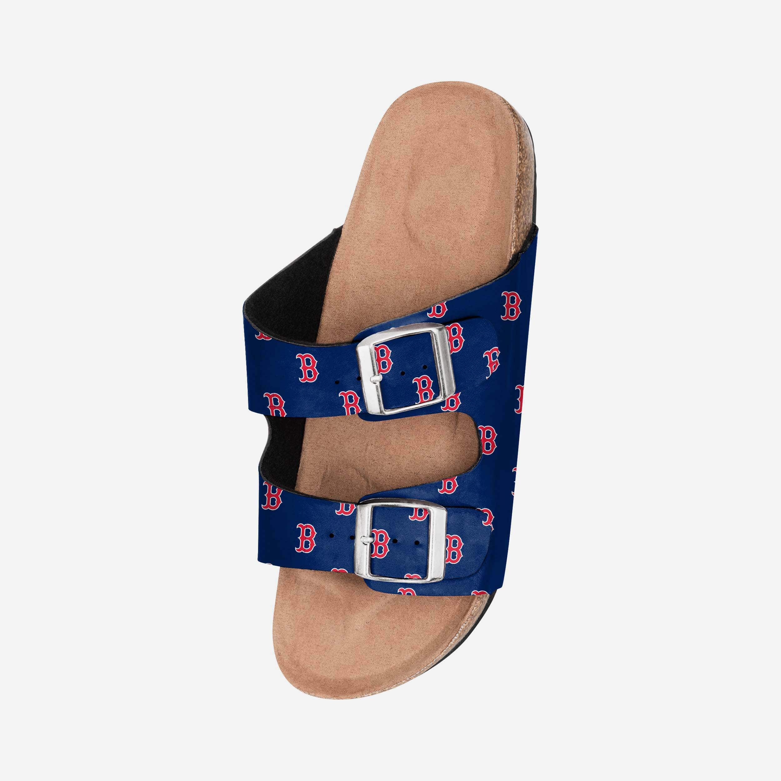Gorgeous Boston Red Sox Women's Team Logo Double Buckle Sandals