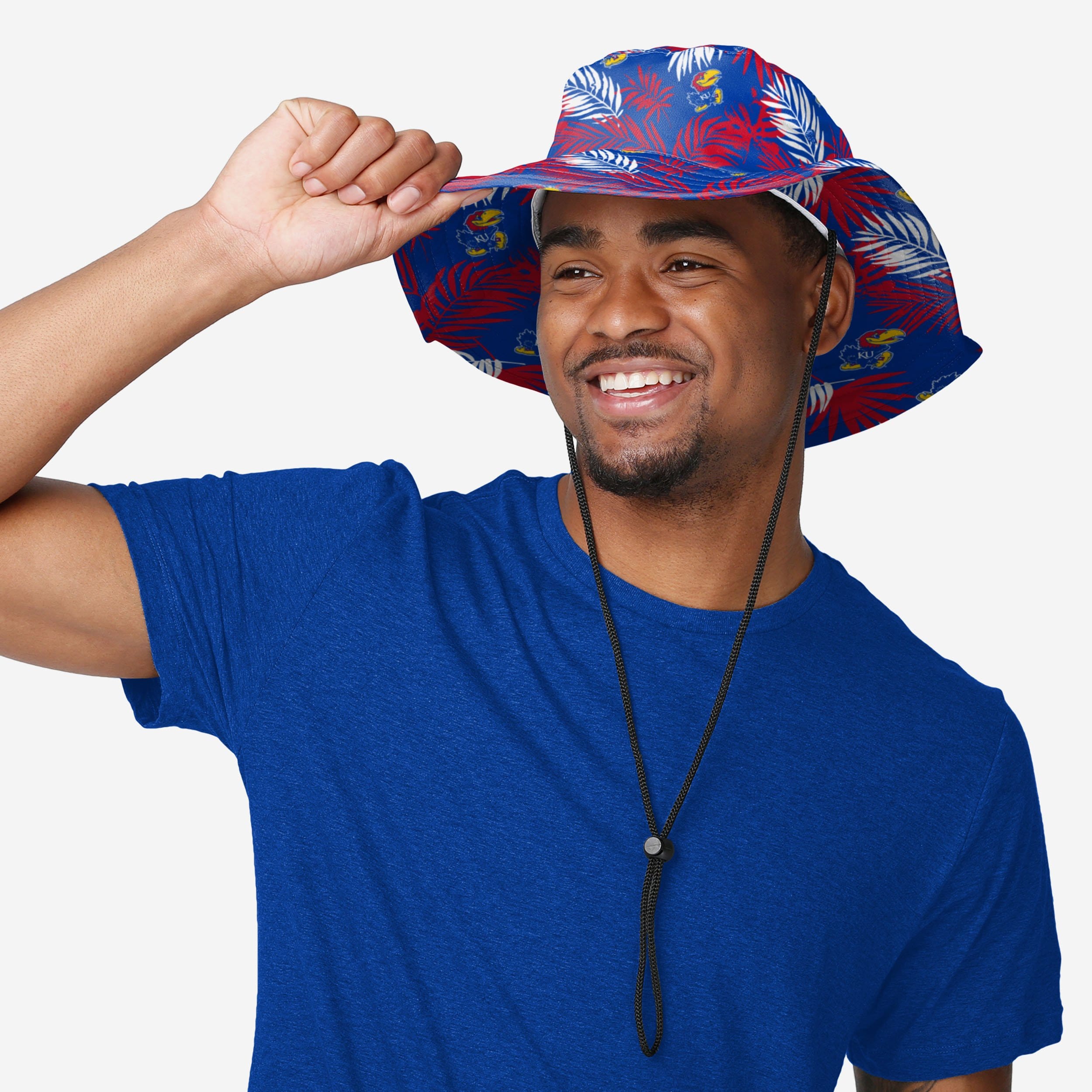 Kansas Jayhawks Floral Boonie Hat - Stylish Team Gear