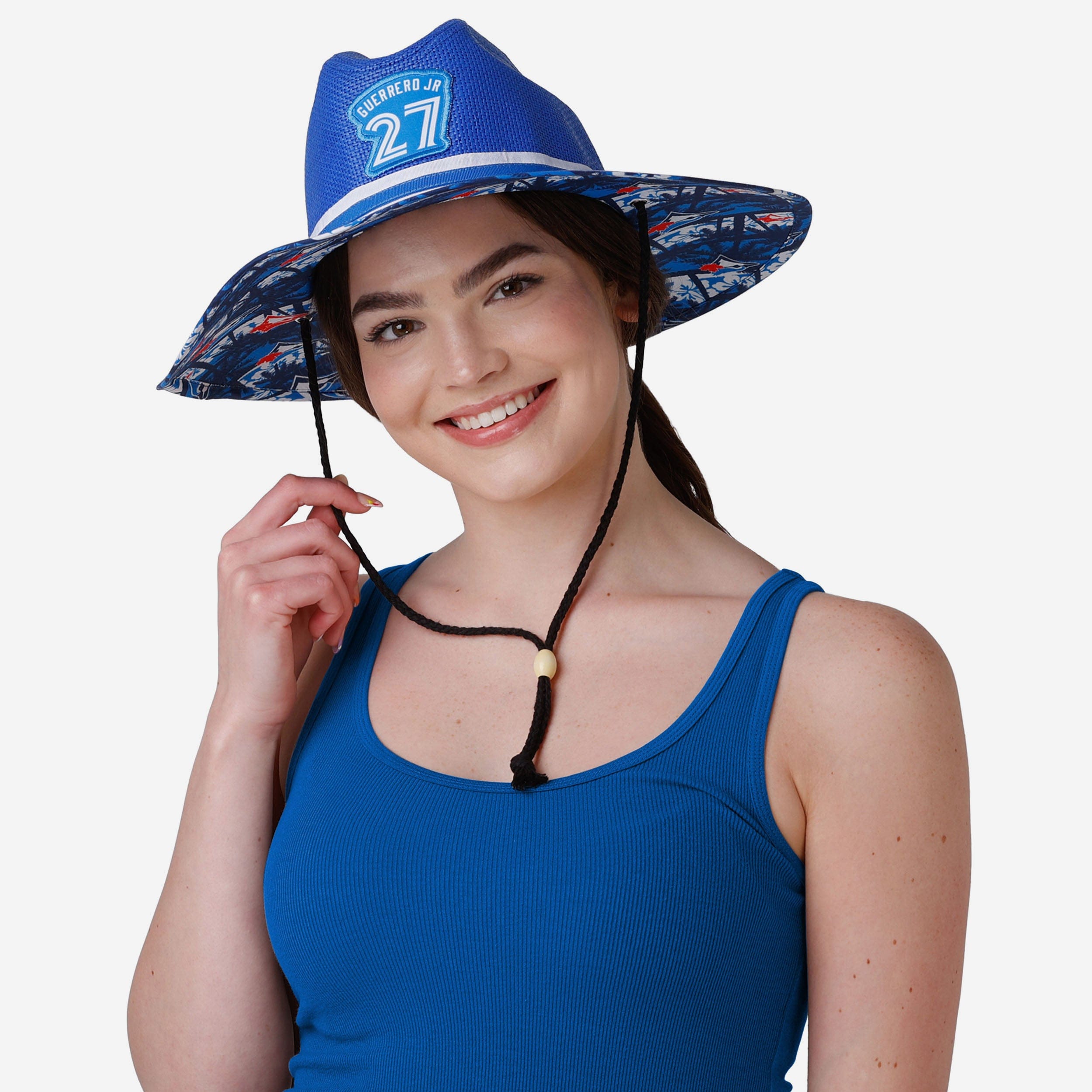 Vladimir Guerrero Jr's Toronto Blue Jays Stylish Straw Hat