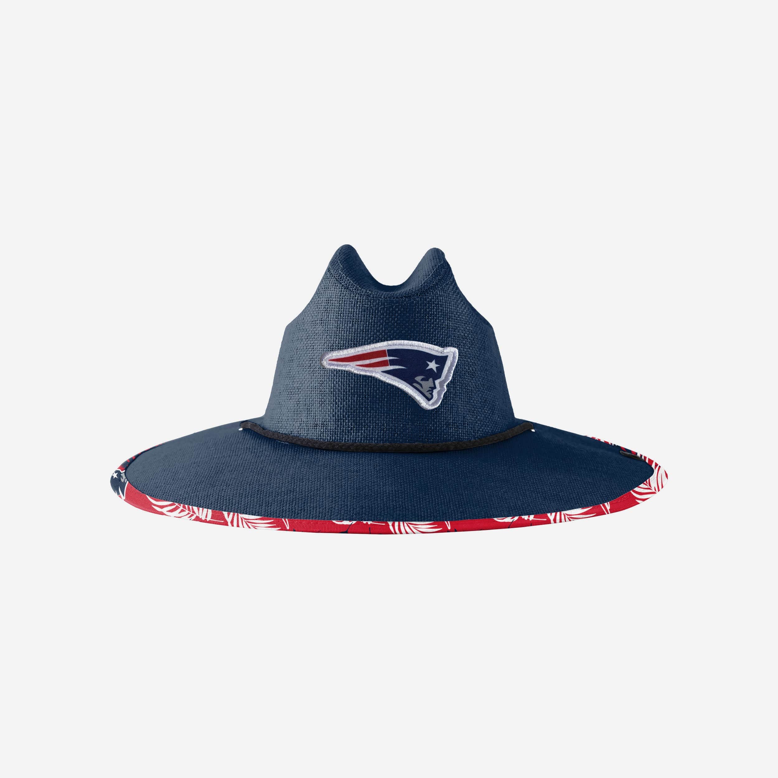 New England Patriots Stylish Team Color Straw Hat