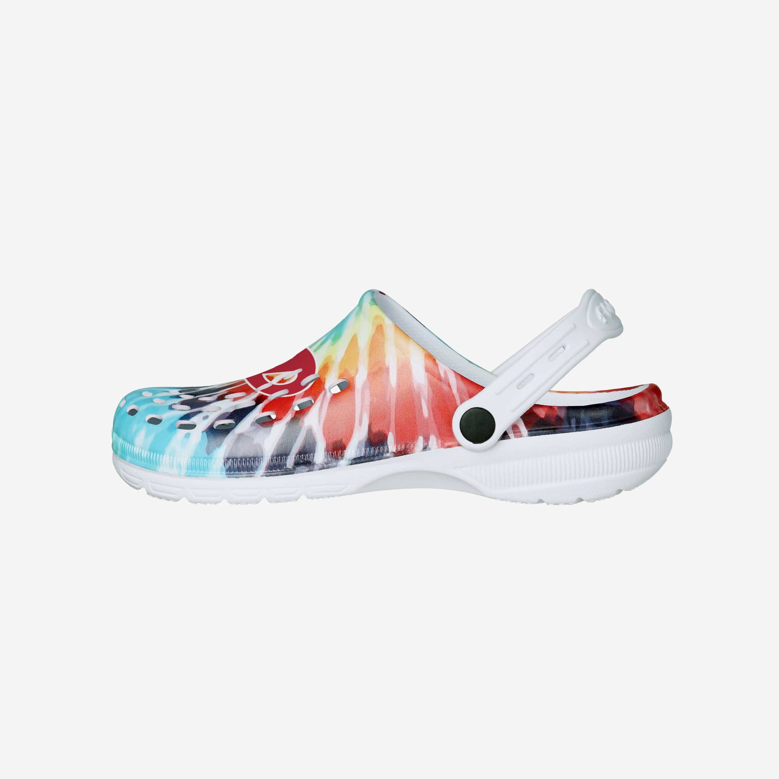 Philadelphia Phillies Women's Stylish Tie - Dye Clogs with Straps