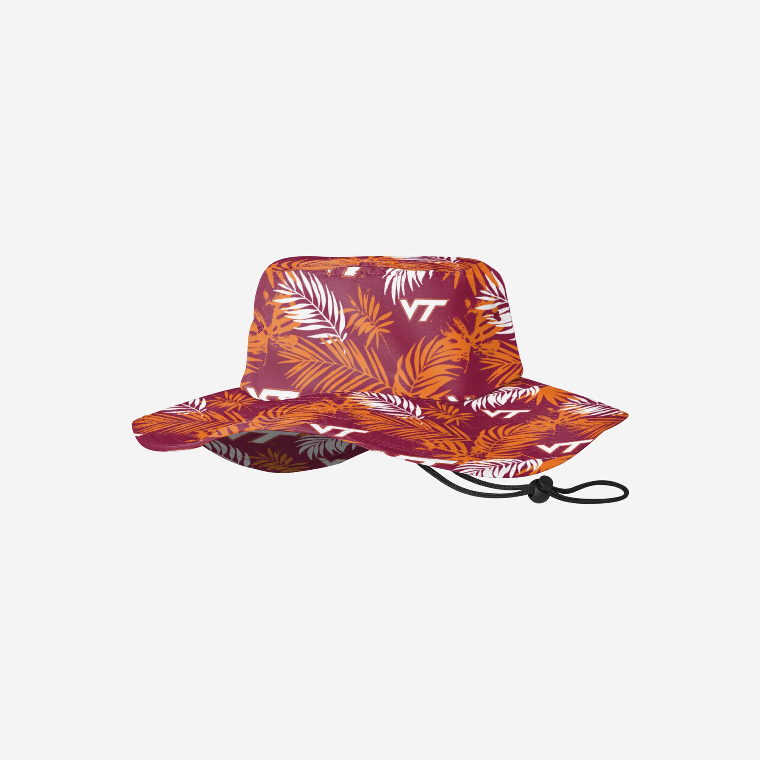 Virginia Tech Hokies Stylish Floral Boonie Hat - Stay Cool in Style!