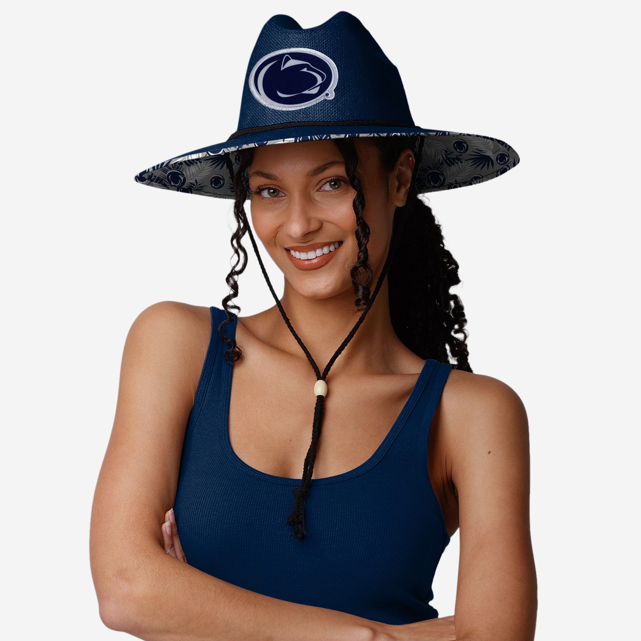 Penn State Nittany Lions Team Color Stylish Straw Hat