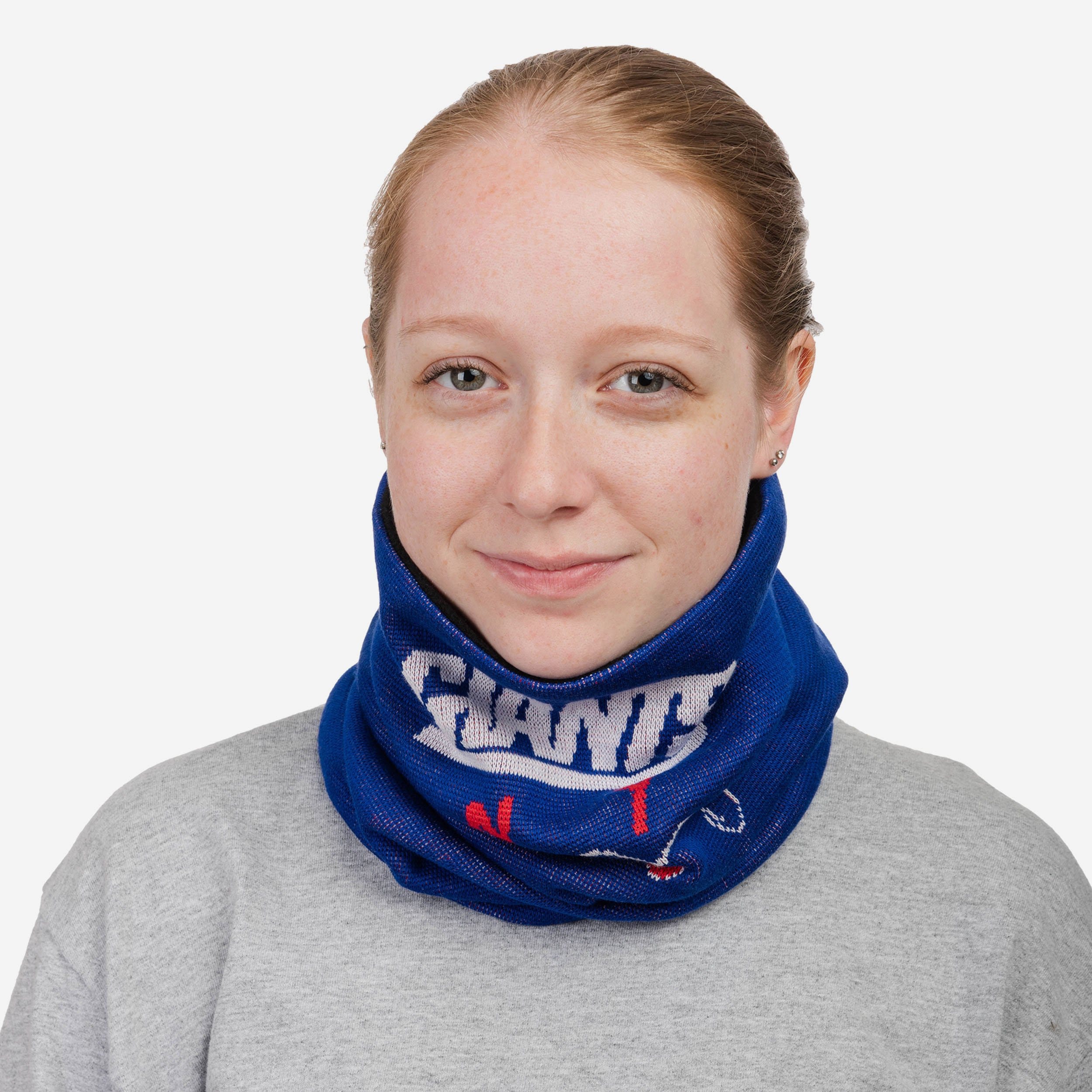 New York Giants Light-Up Knit Gaiter Scarf: Show Your Team Spirit!