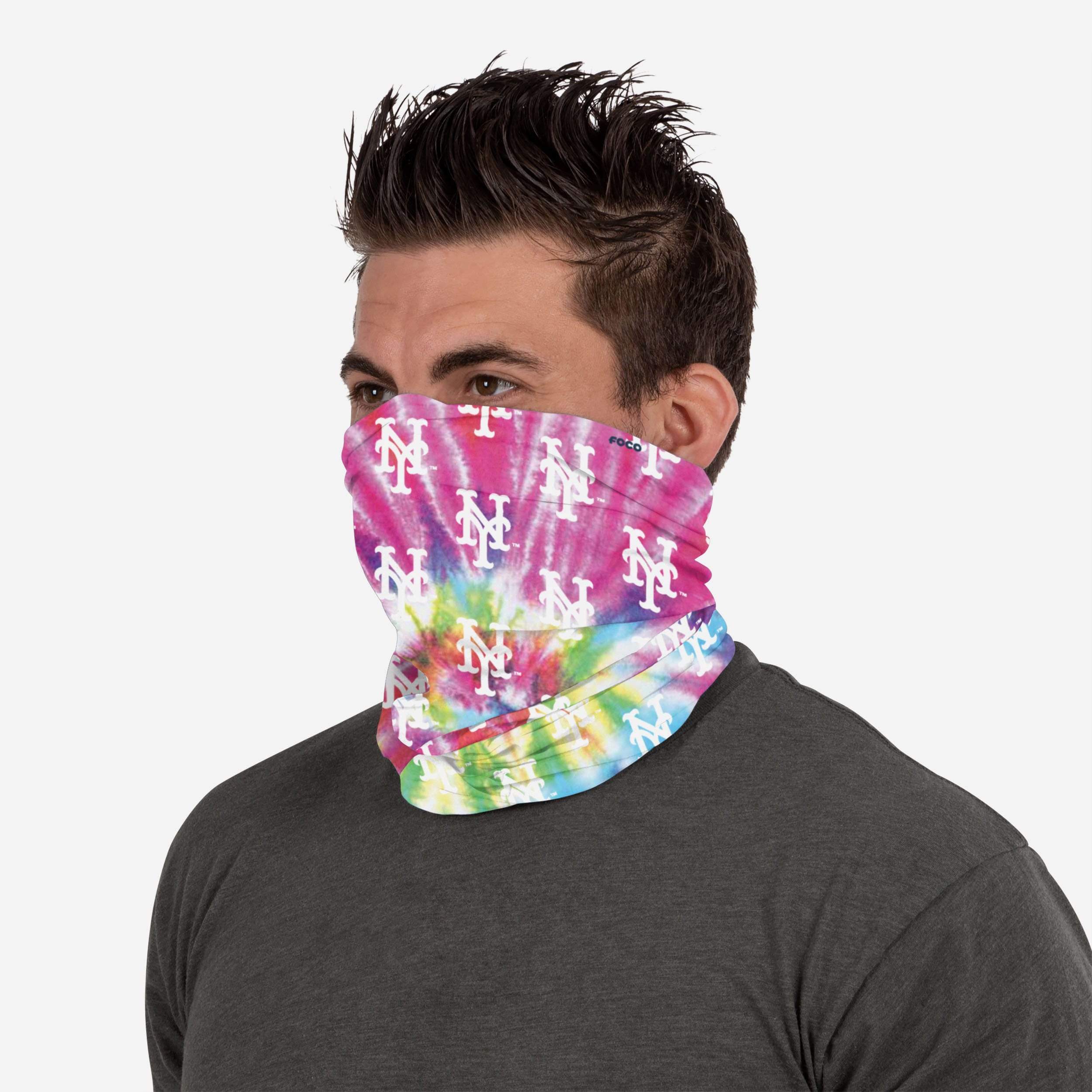 New York Mets Pastel Tie-Dye Gaiter Scarf: A Fashionable Team Essential