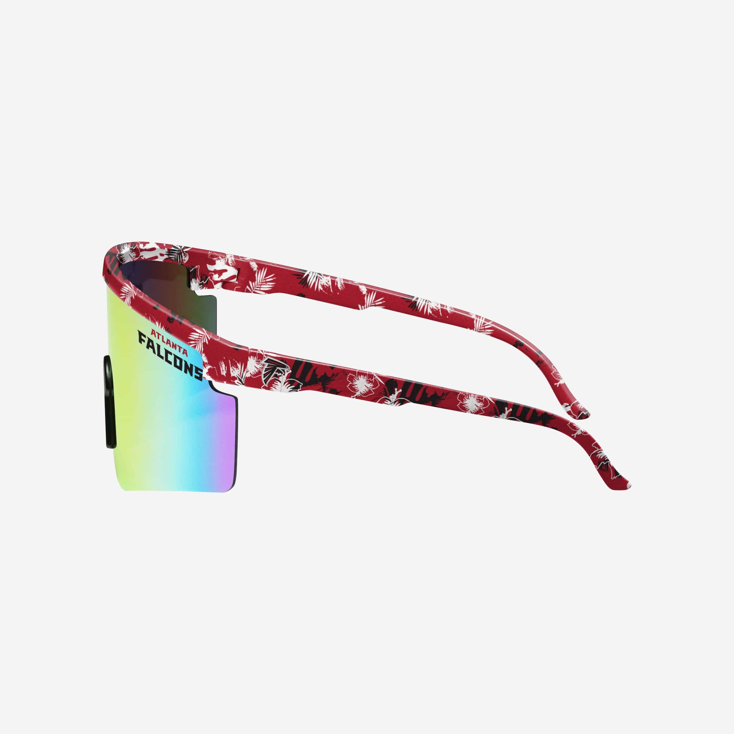 Stylish Atlanta Falcons Floral Large Frame Sunglasses