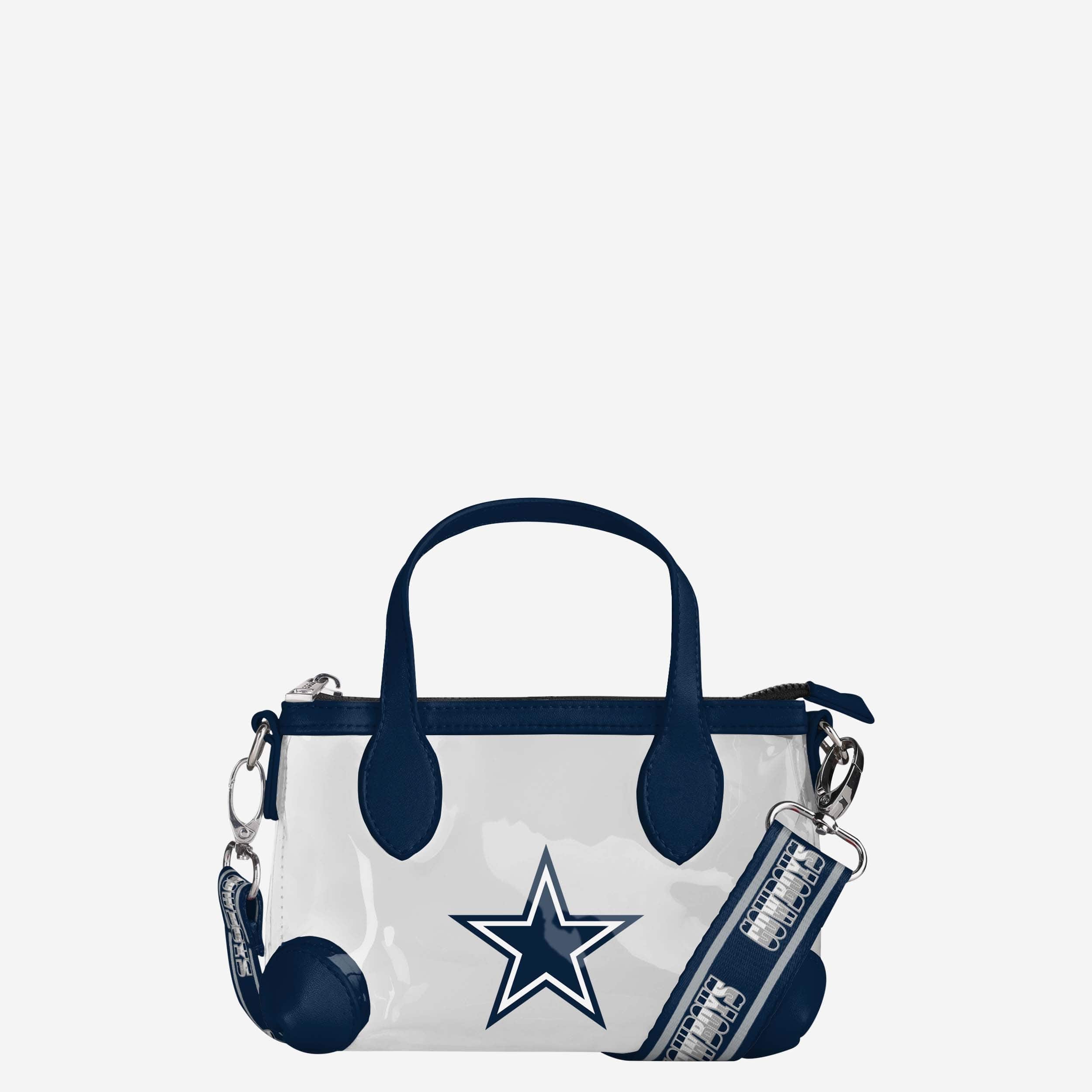 Dallas Cowboys Stunning Big Logo Clear Crossbody Mini Purse