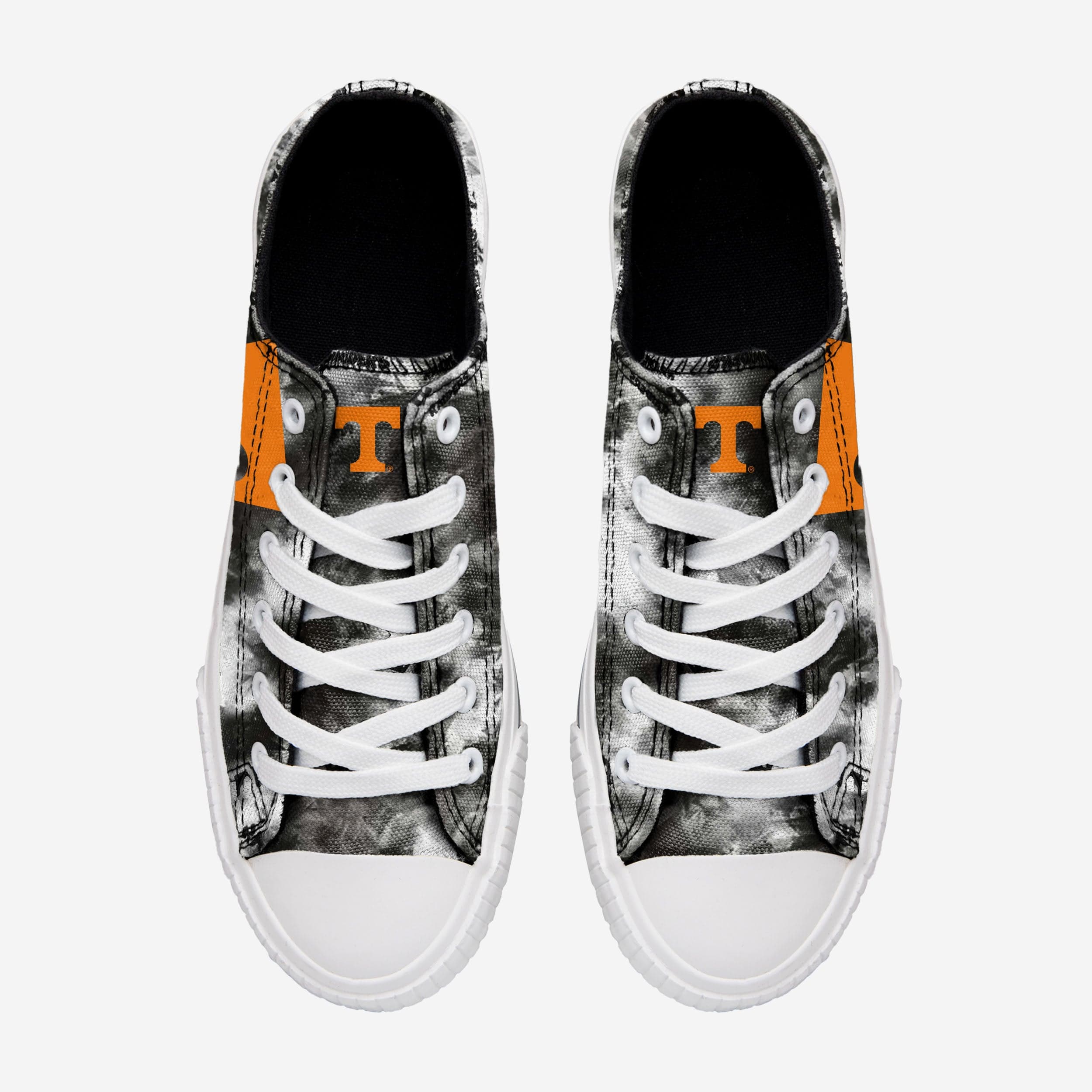 Tennessee Volunteers Women's Stylish Low-Top Tie-Dye Canvas Shoes