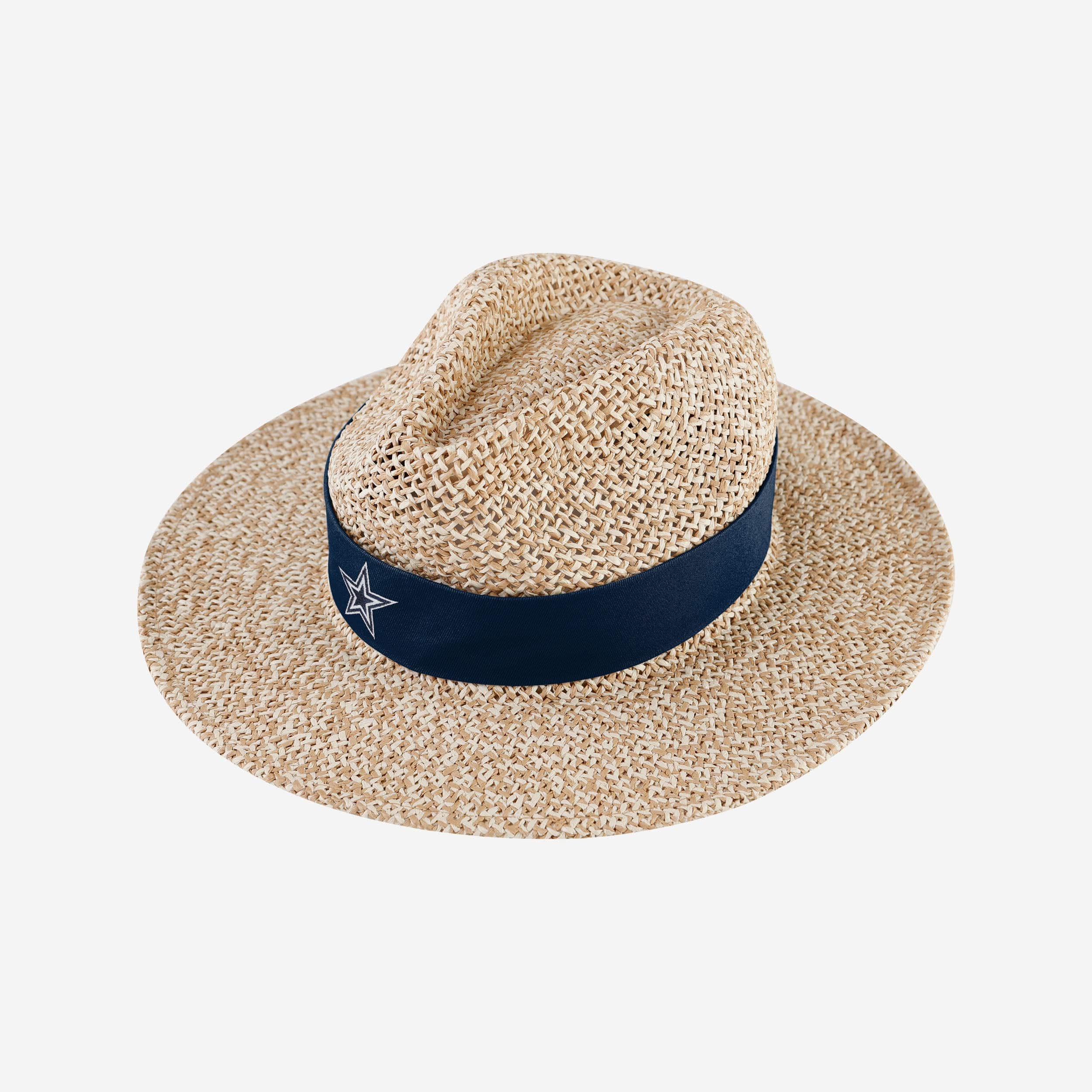 Dallas Cowboys Stylish Banded Straw Hat