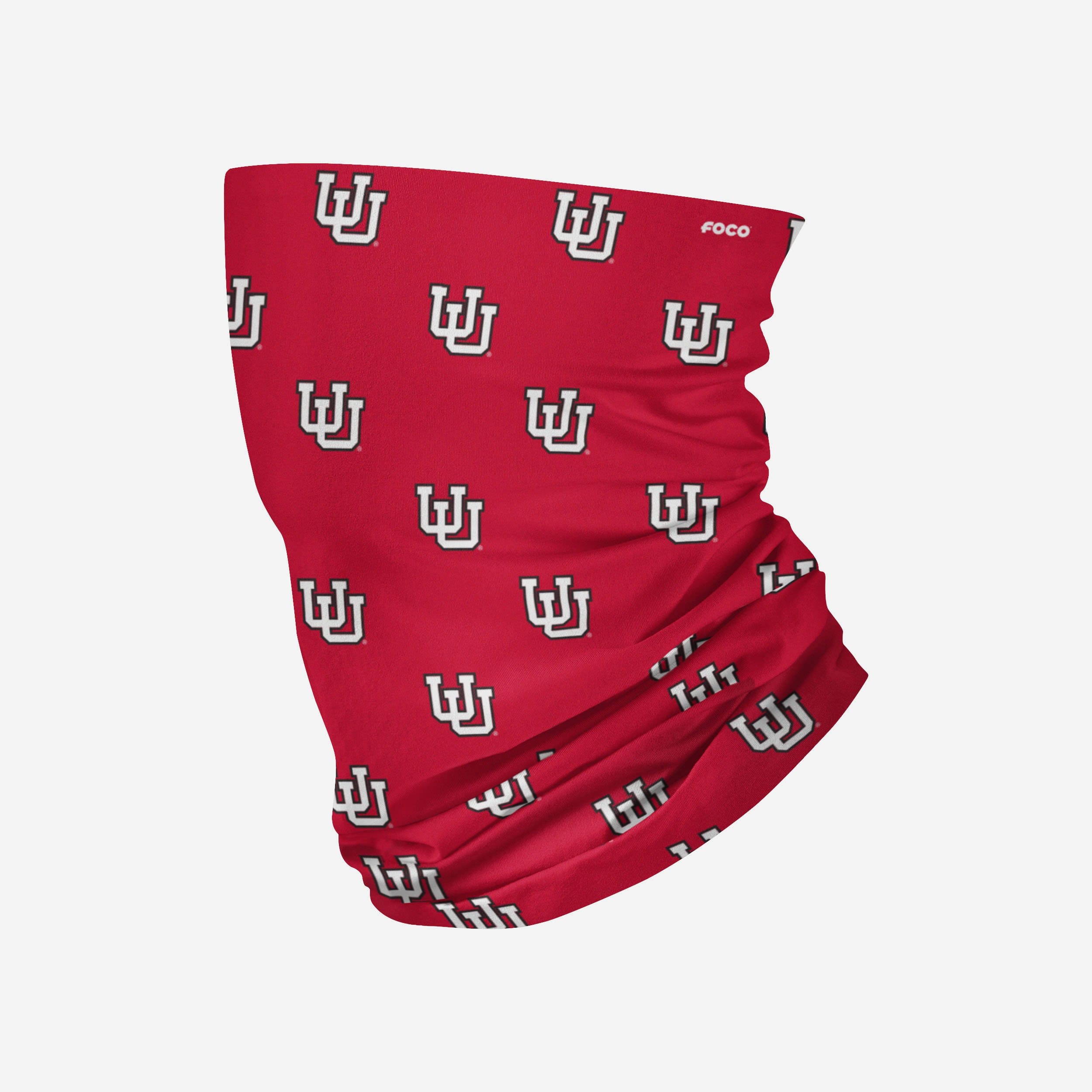 Utah Utes Mini Print Logo Gaiter Scarf - Show Your Team Spirit!