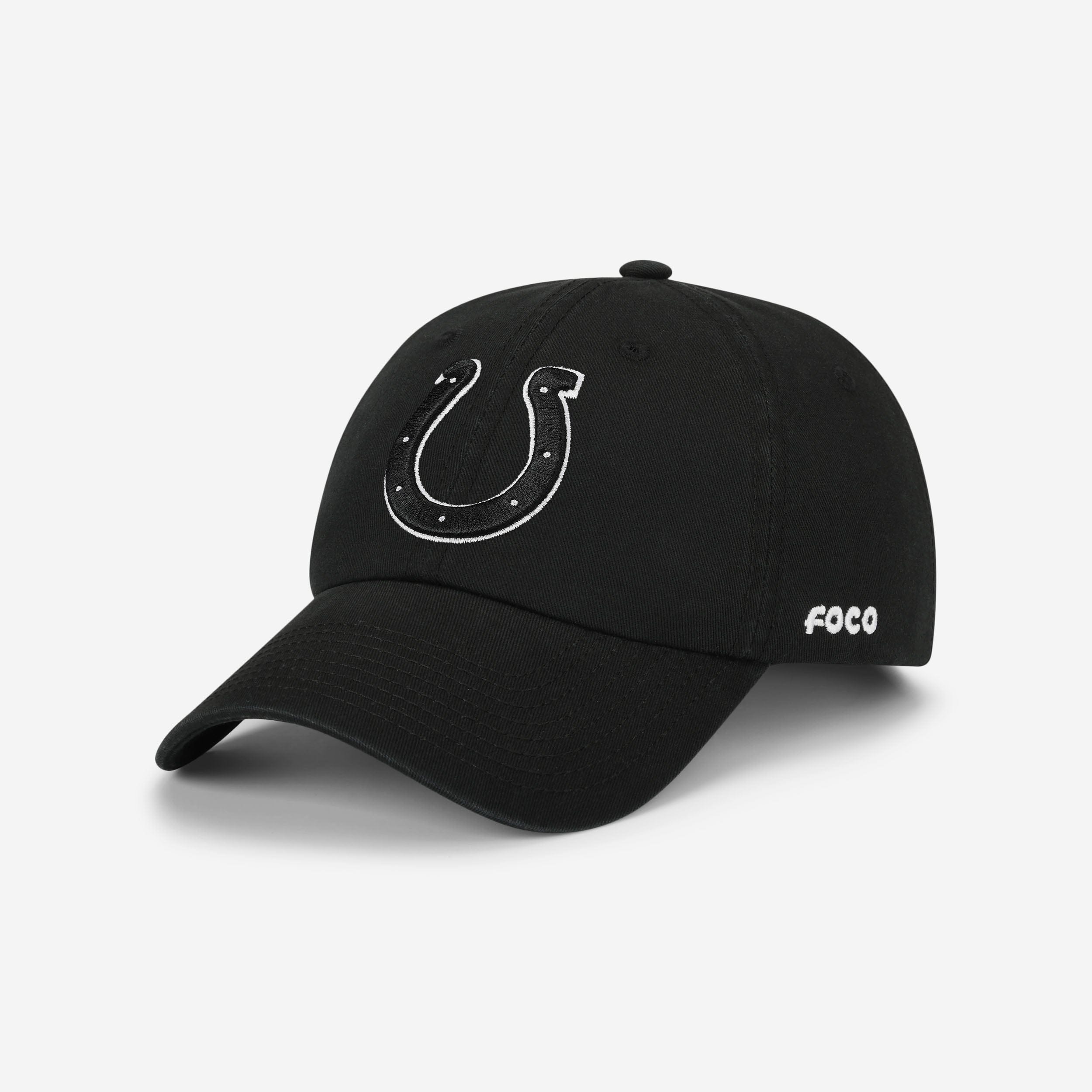 Get Your Hands on the Indianapolis Colts Black & White Classic Casual Cap!