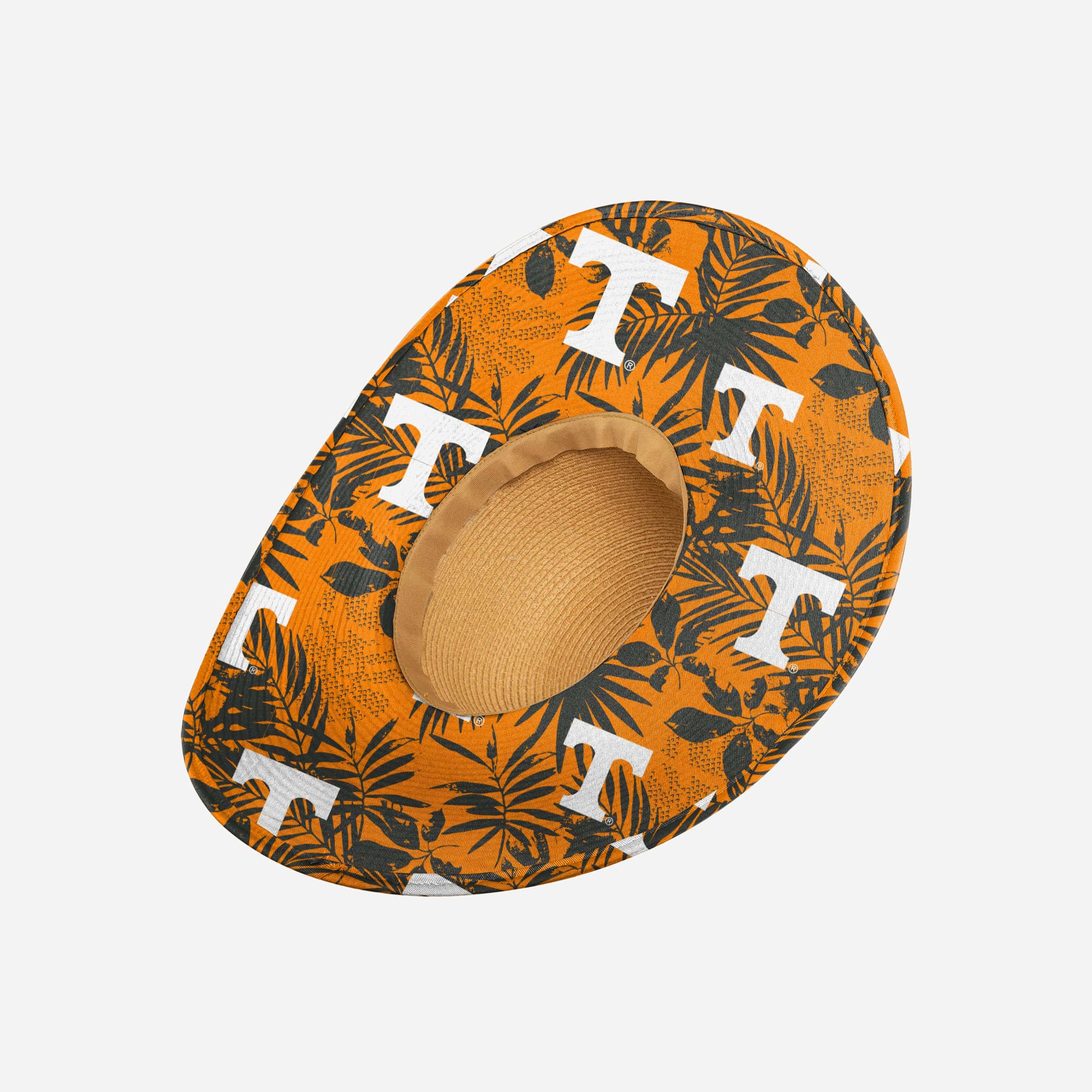 Tennessee Volunteers Women's Stylish Floral Straw Hat