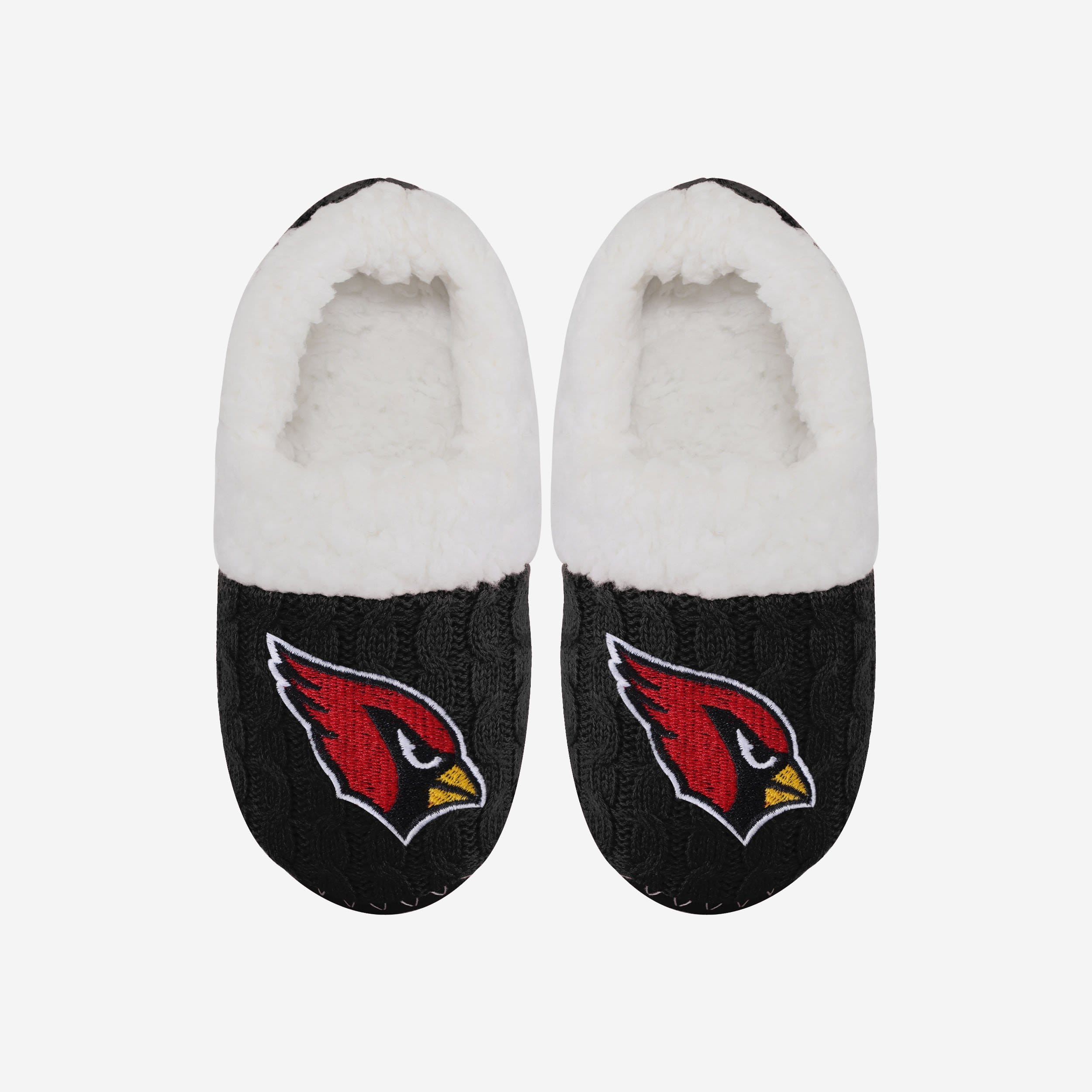 Gorgeous Arizona Cardinals Women's Team Color Moccasin Slippers - Stay Warm in Style!