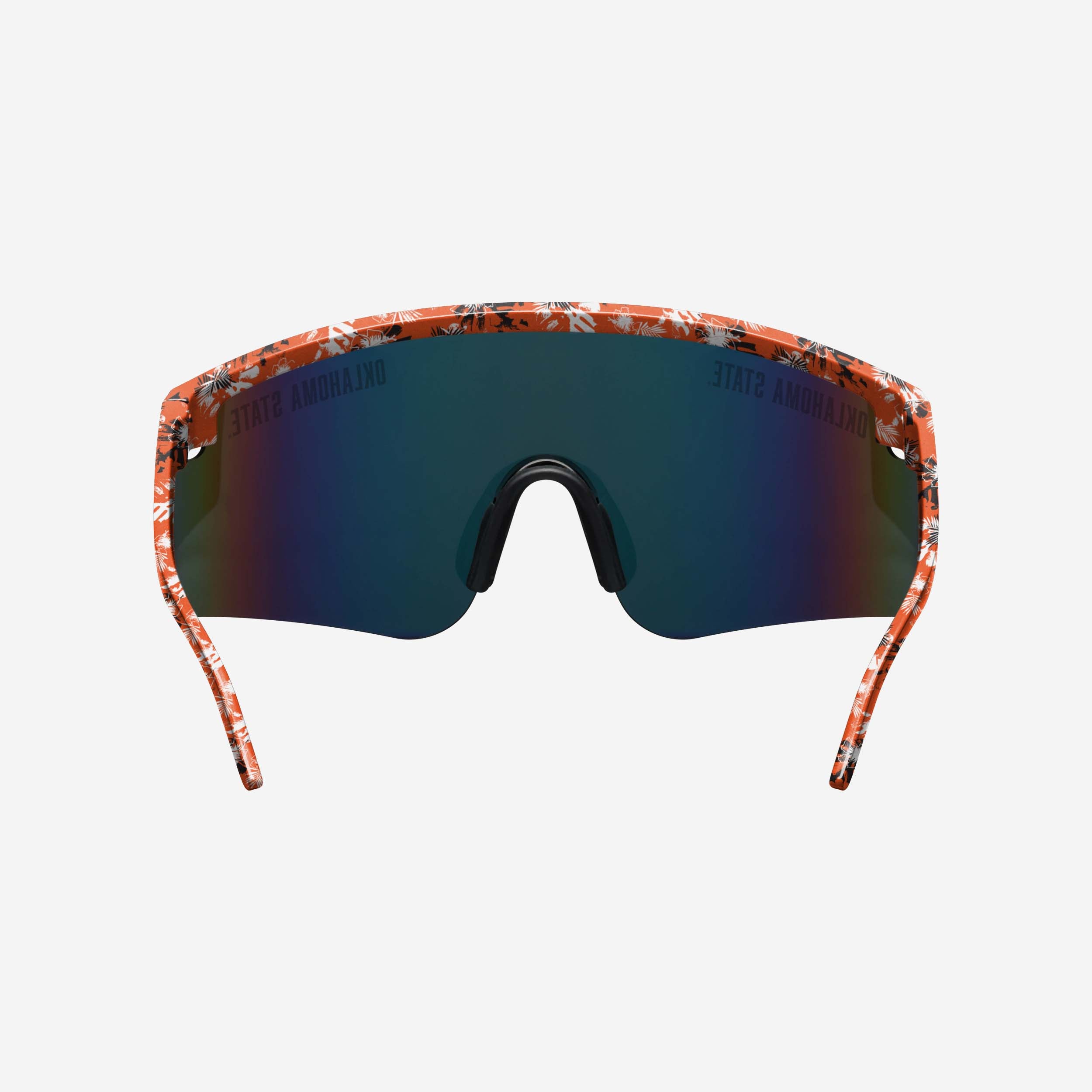 Stylish Oklahoma State Cowboys Floral Large Frame Sunglasses