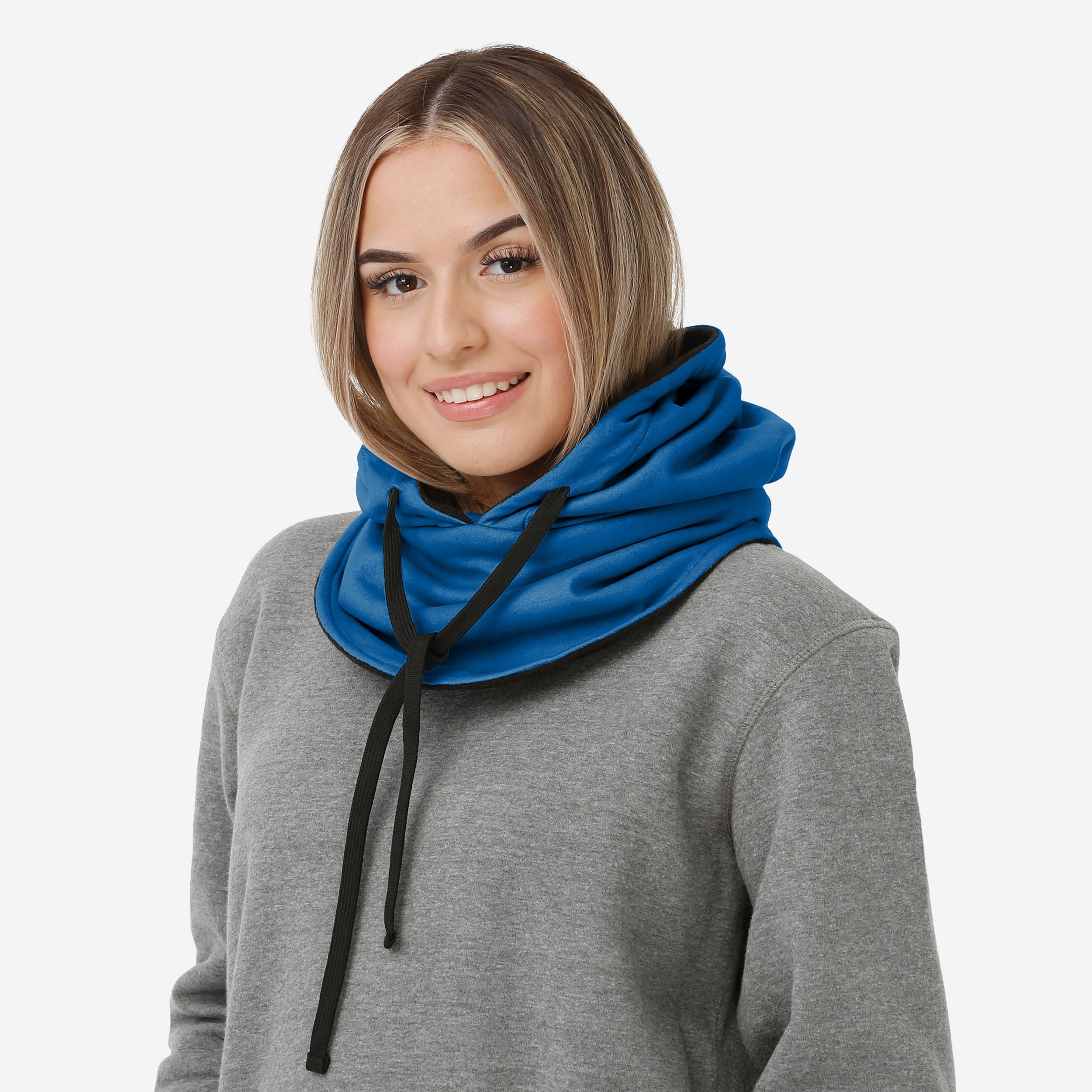 Seattle Seahawks Retro Drawstring Hooded Gaiter - A Must - Have for Fans!