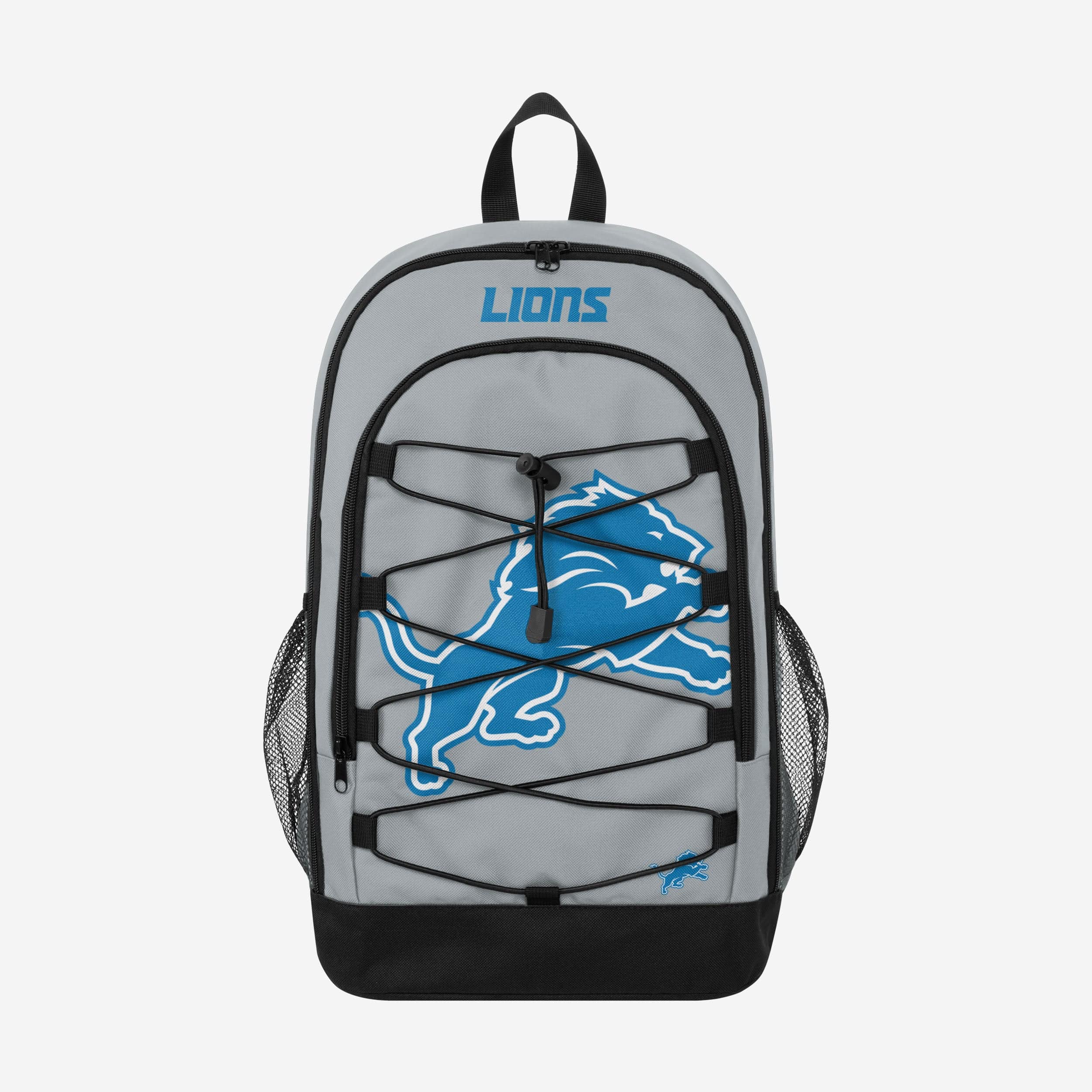 Detroit Lions Super Cool Big Logo Bungee Backpack