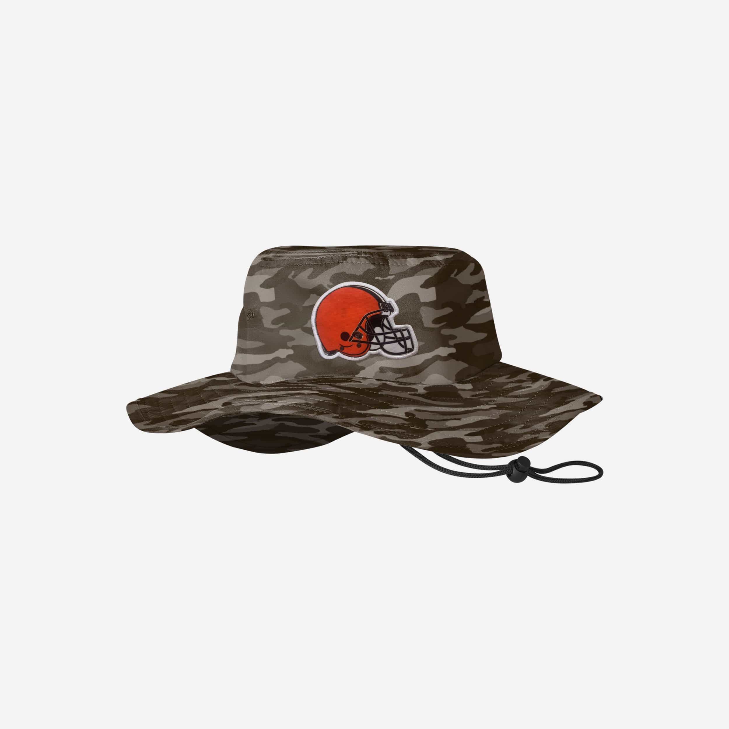 Cleveland Browns Camo Boonie Hat: Stylish Team Spirit