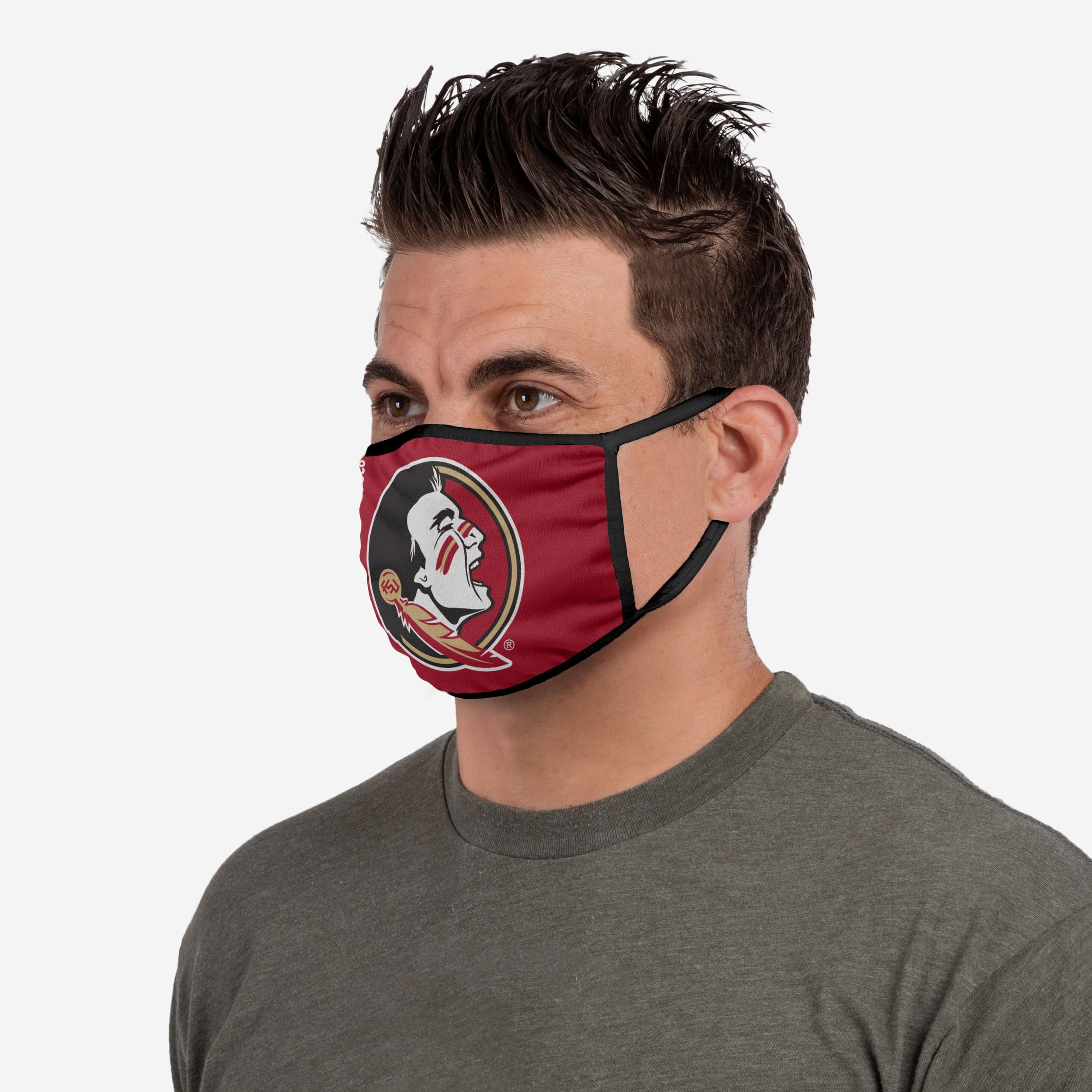 Florida State Seminoles Solid Big Logo Face Cover - Show Your Team Spirit!