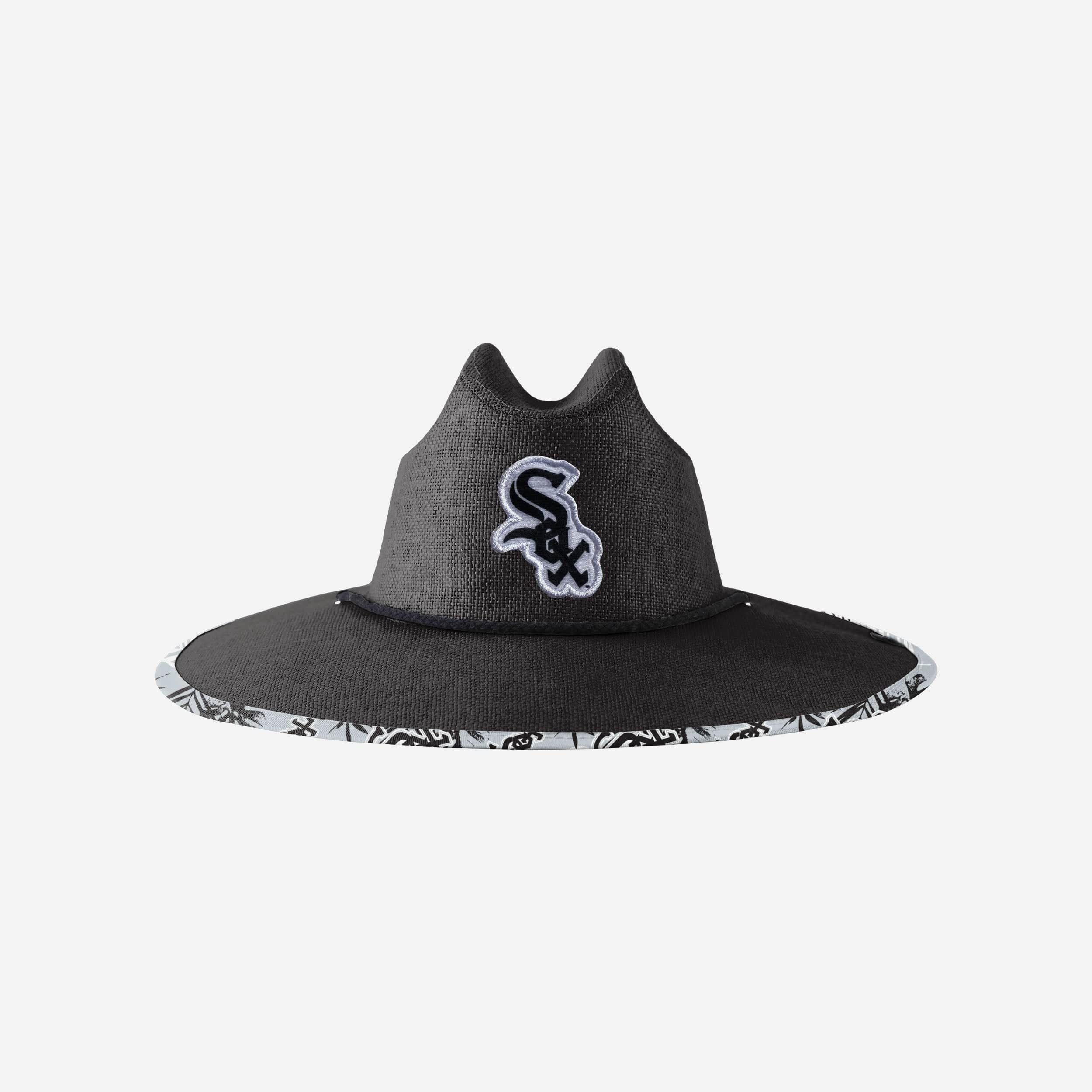 Chicago White Sox Team Color Straw Hat - Show Your Team Spirit!