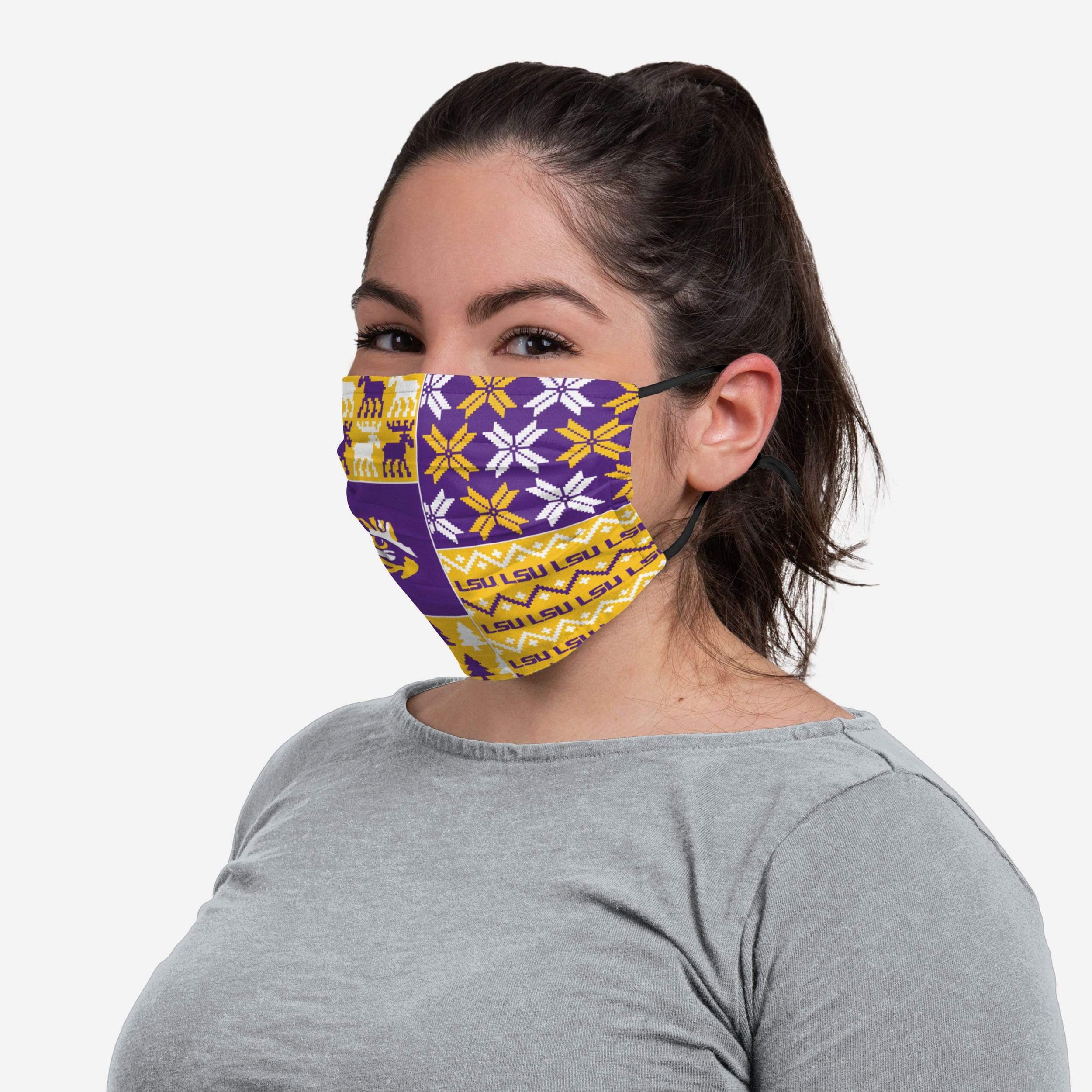 LSU Tigers Adjustable Face Cover: Show Your Team Spirit!