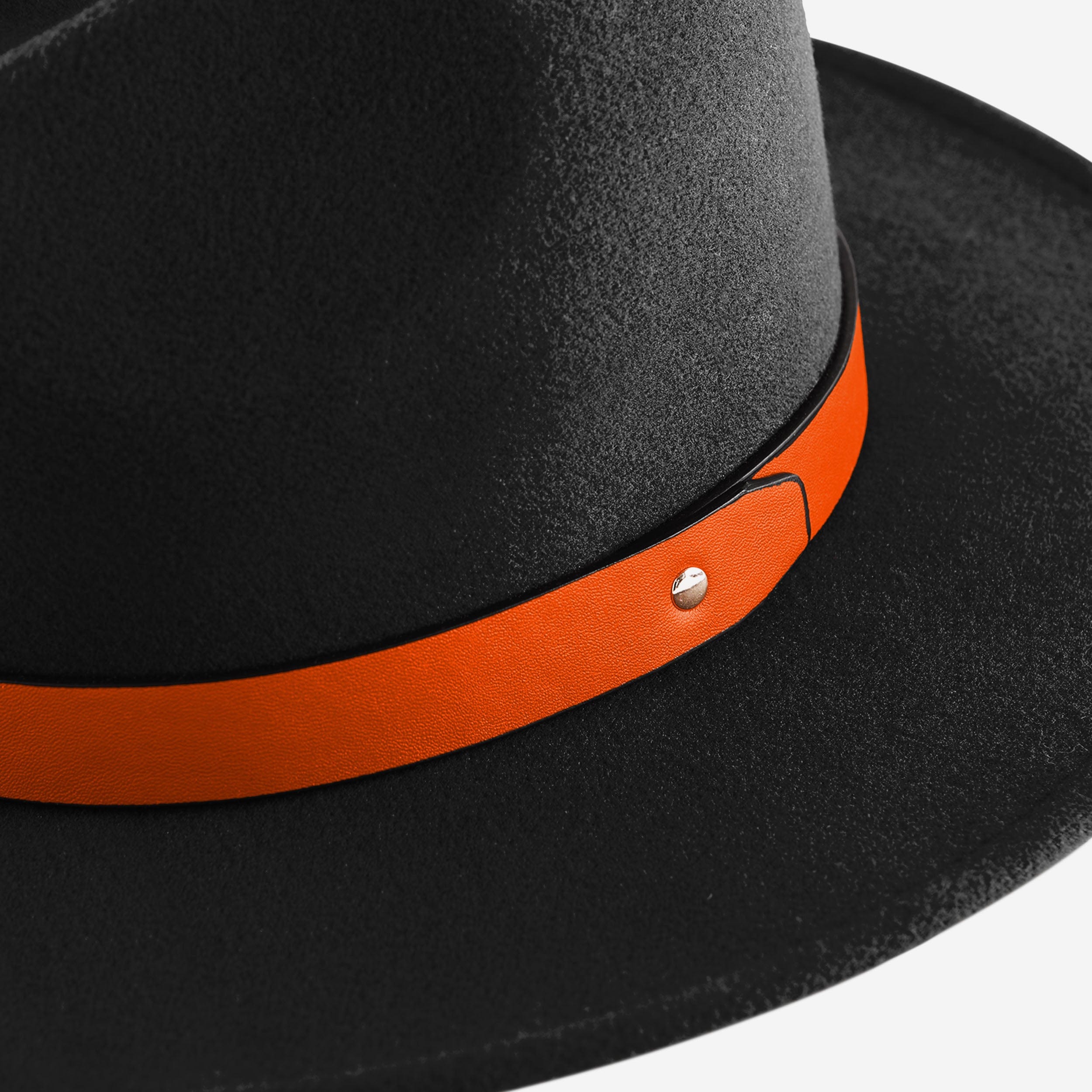 Stylish Cincinnati Bengals Team Color Fedora - Show Your Team Spirit!