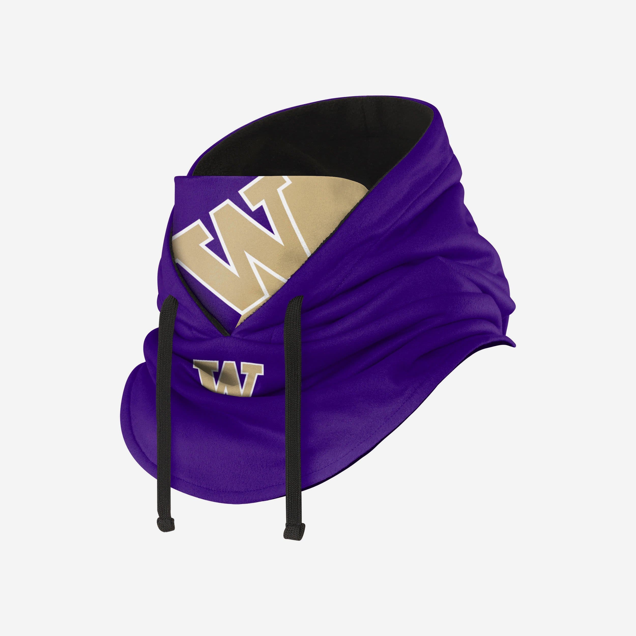 Washington Huskies Drawstring Hooded Gaiter - Stay Warm in Style!