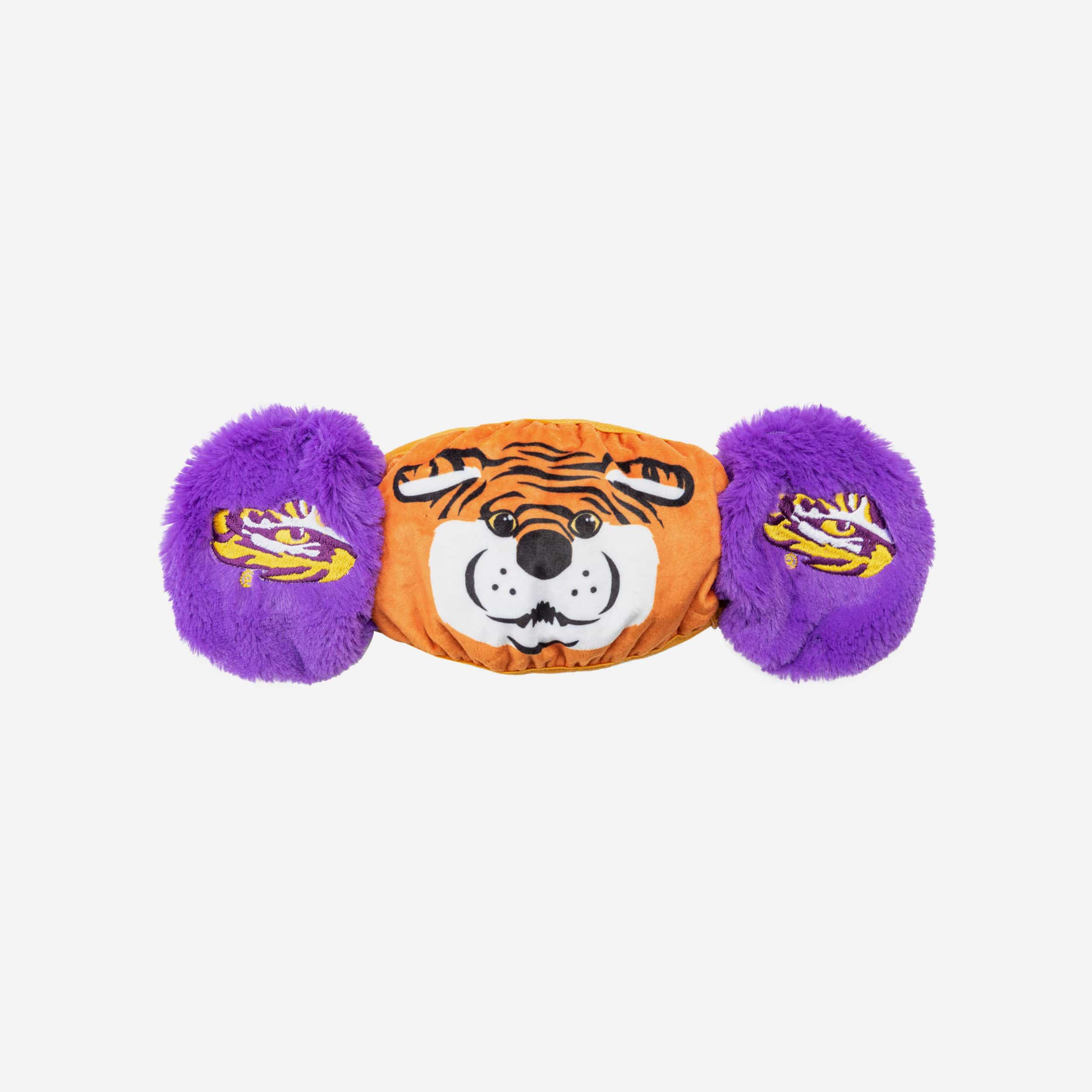 Mike The Tiger LSU Tigers Mascot Earmuff Face Cover - Show Your Team Spirit!