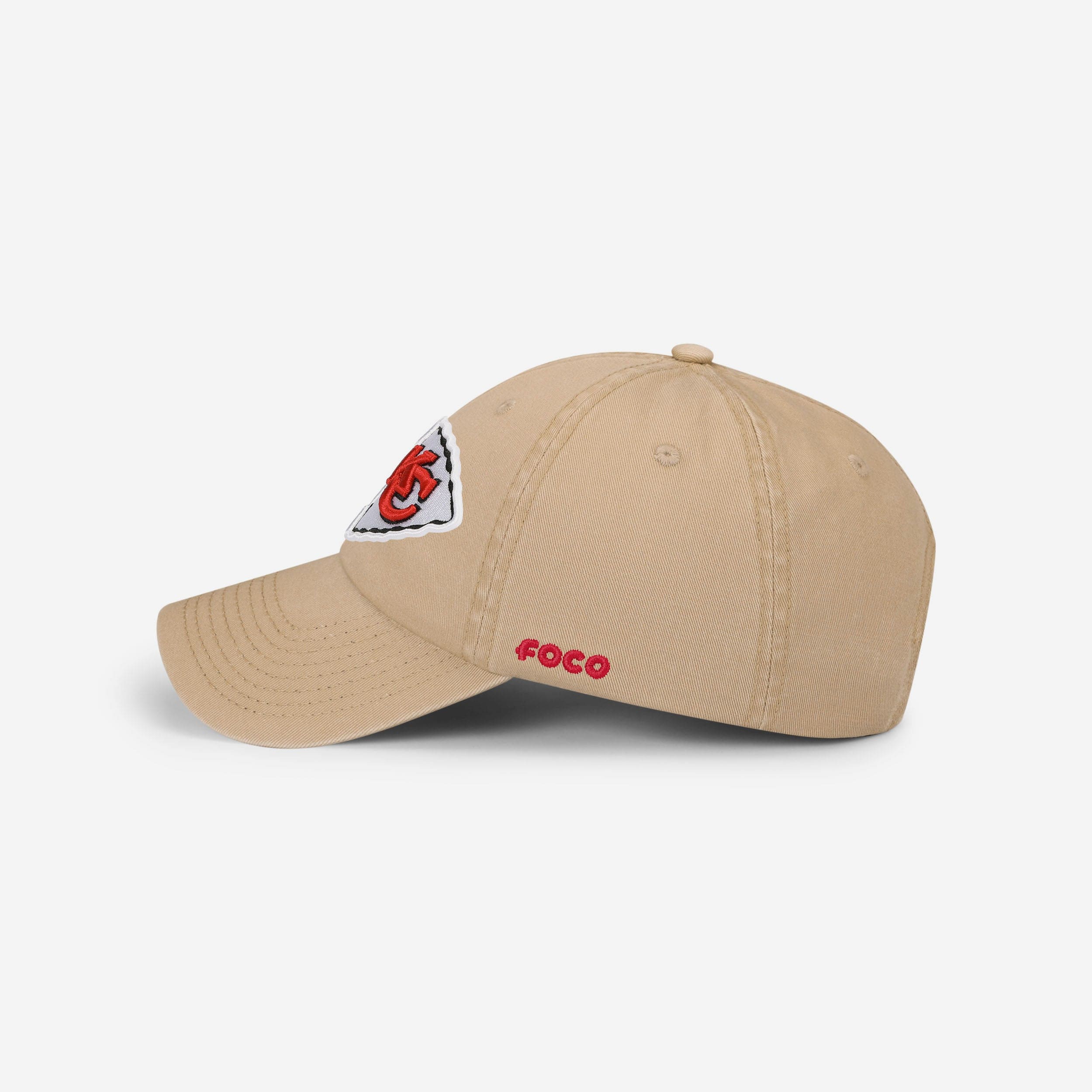 Kansas City Chiefs Must - Have Khaki Casual Cap for Die - Hard Fans