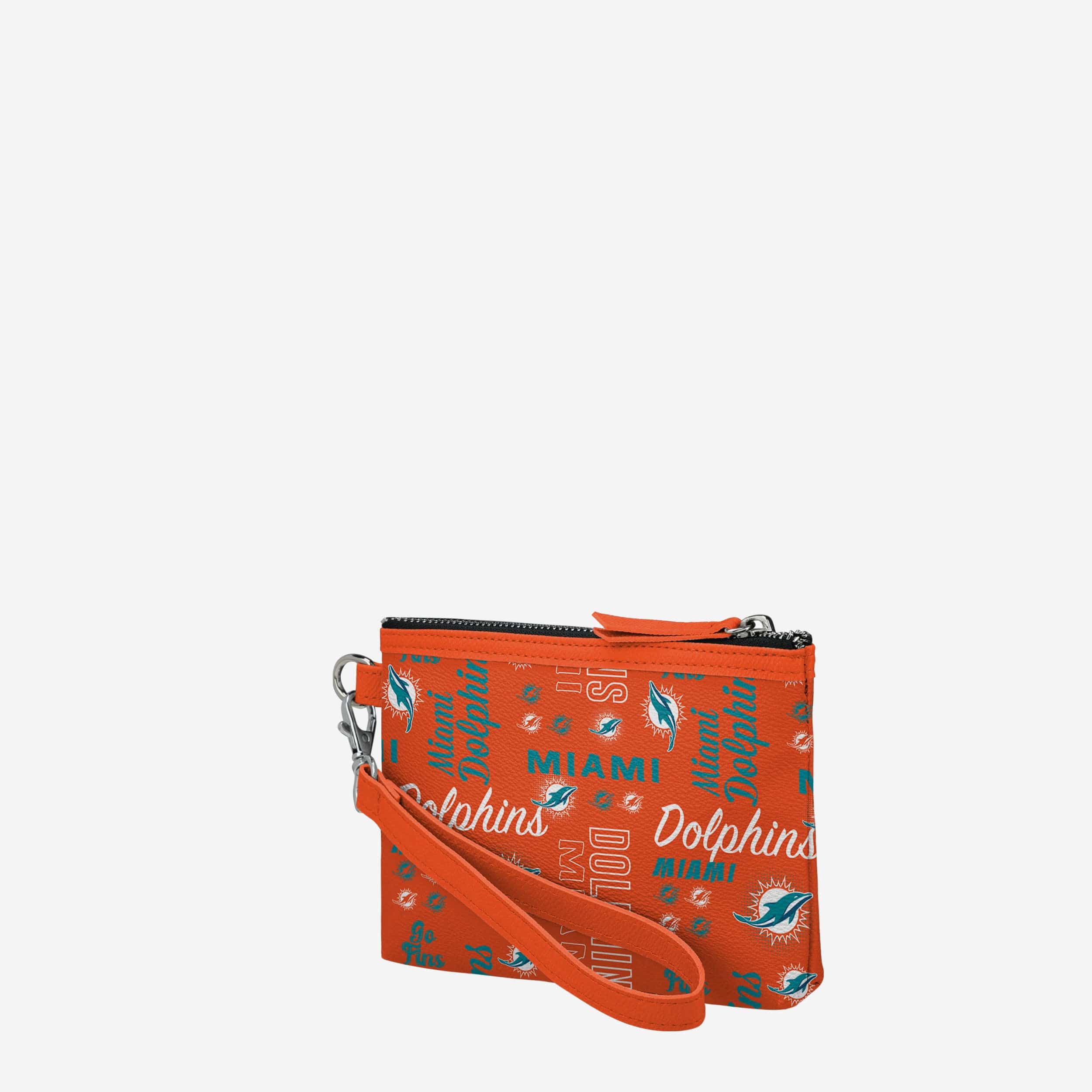 Miami Dolphins Spirited Wristlet: A Fashionable Game-Day Essential