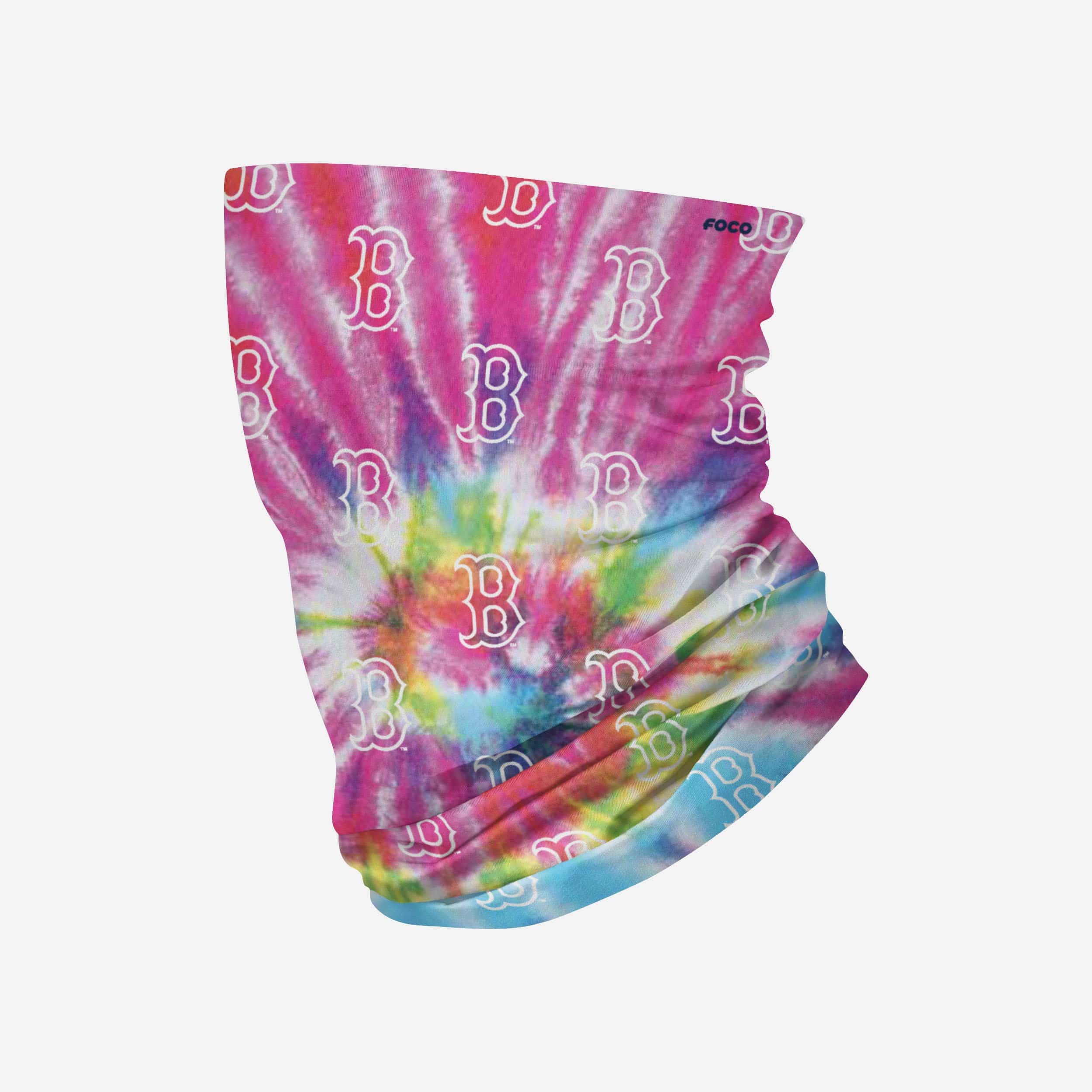 Boston Red Sox Pastel Tie - Dye Gorgeous Gaiter Scarf