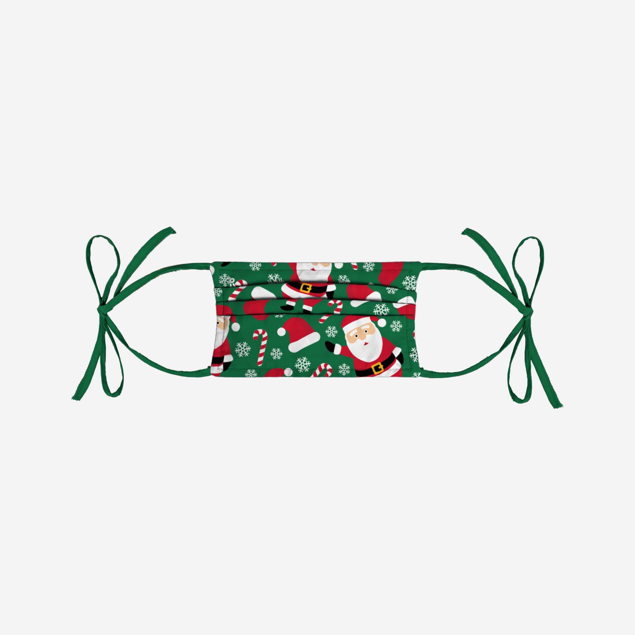 Gorgeous Repeat Santa Tie-Back Face Cover