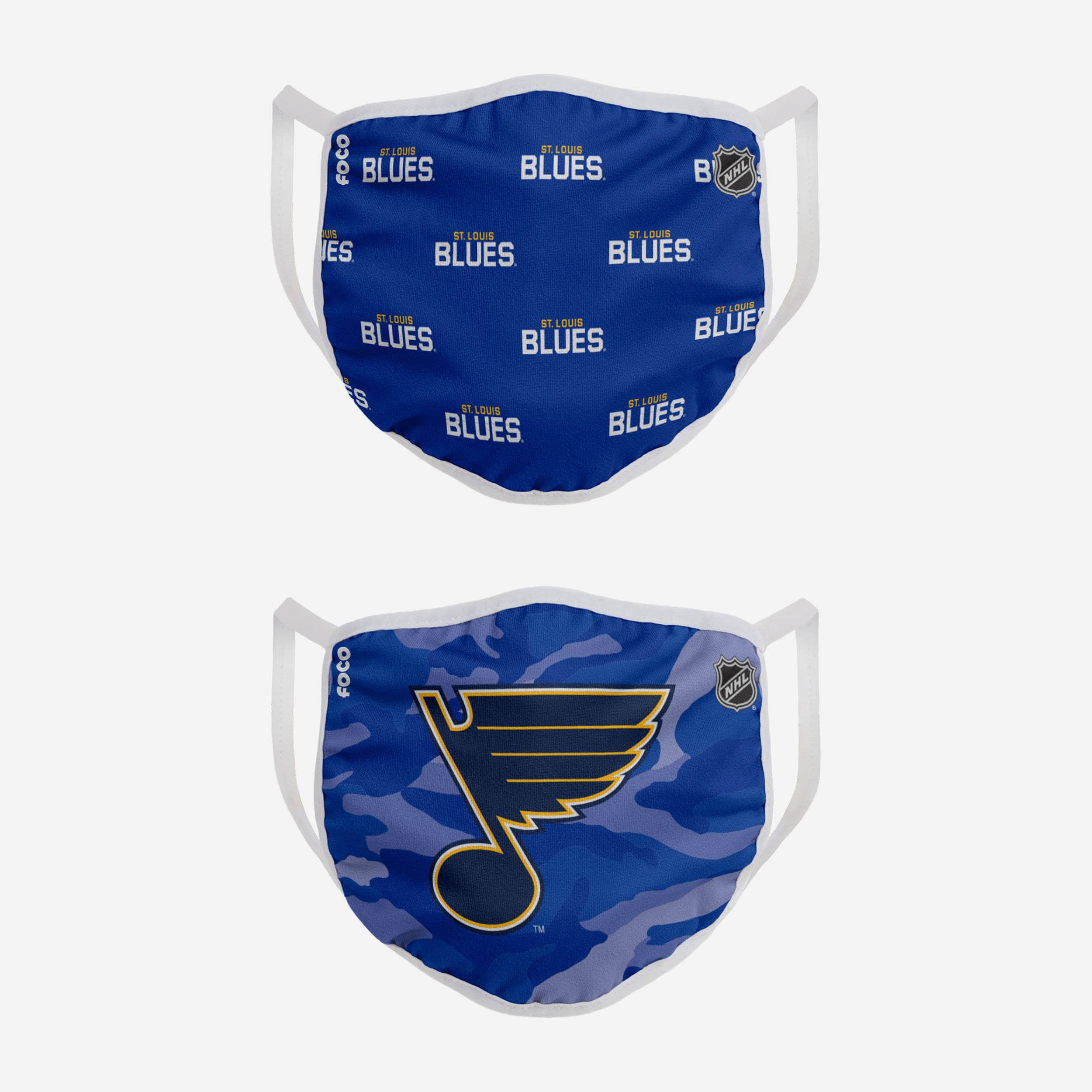 St Louis Blues 2-Pack Clutch Face Covers - Show Your Team Spirit!