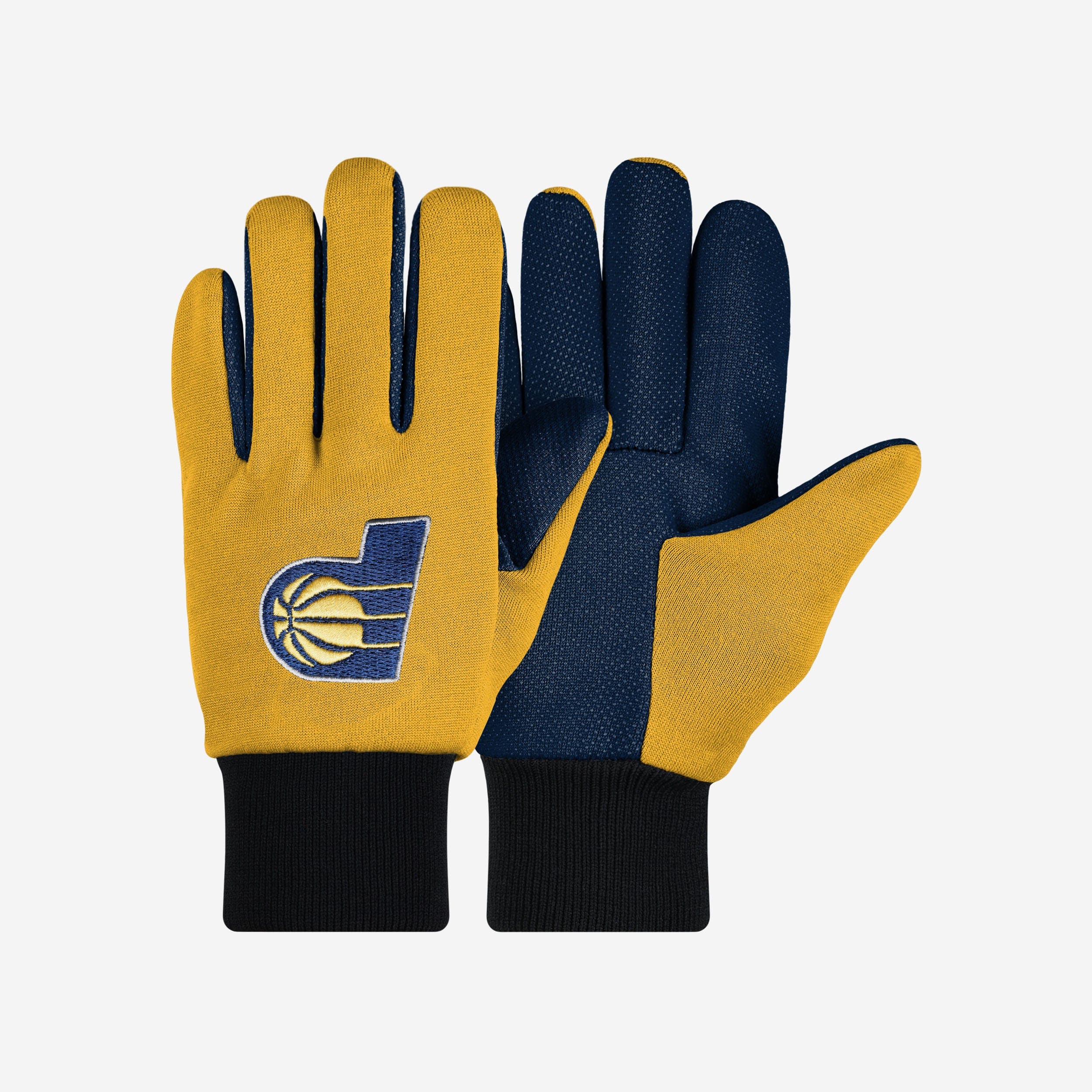 Indiana Pacers Stylish Colored Palm Utility Gloves - Show Your Fandom!