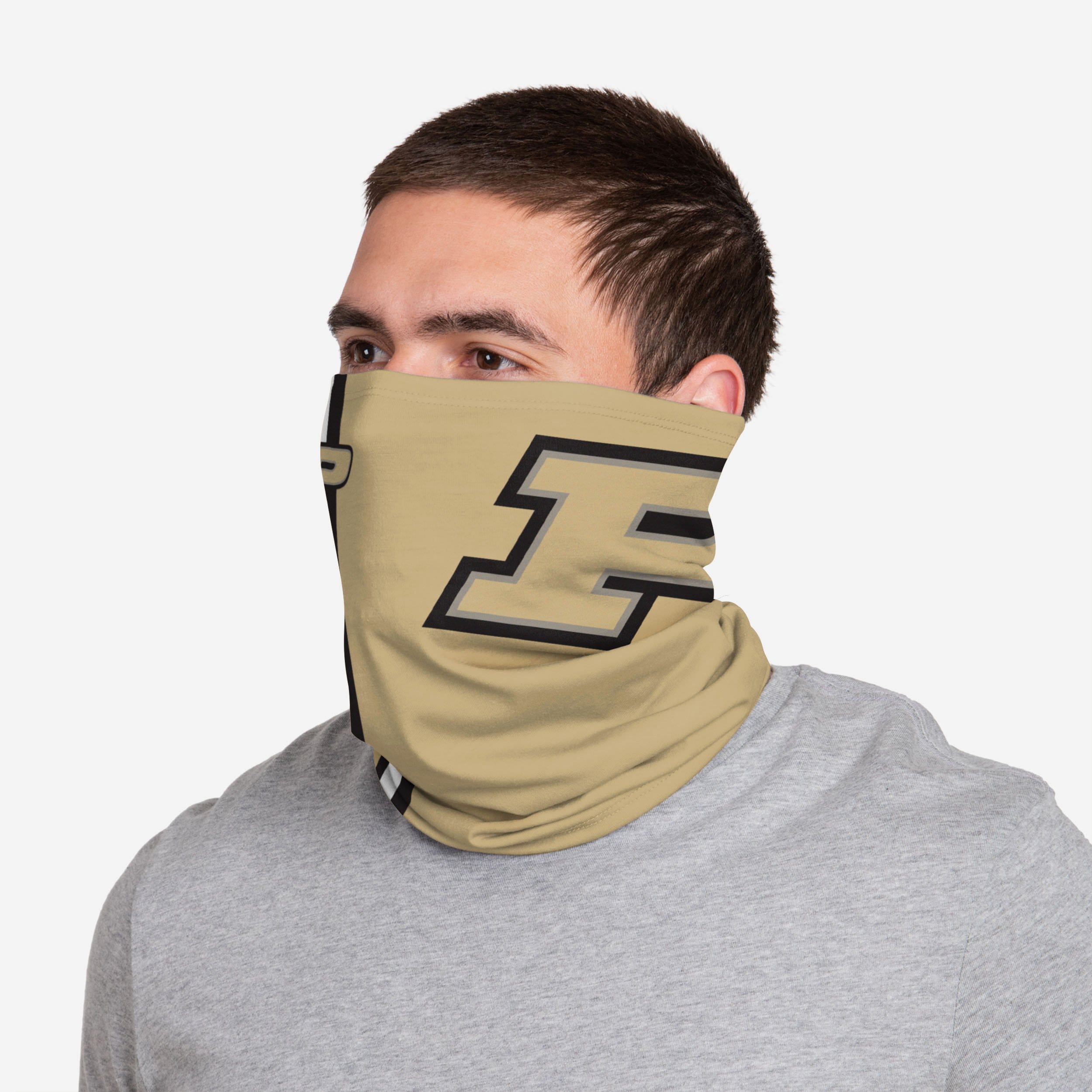 Purdue Boilermakers Gold Gaiter Scarf: Bold Team Spirit!
