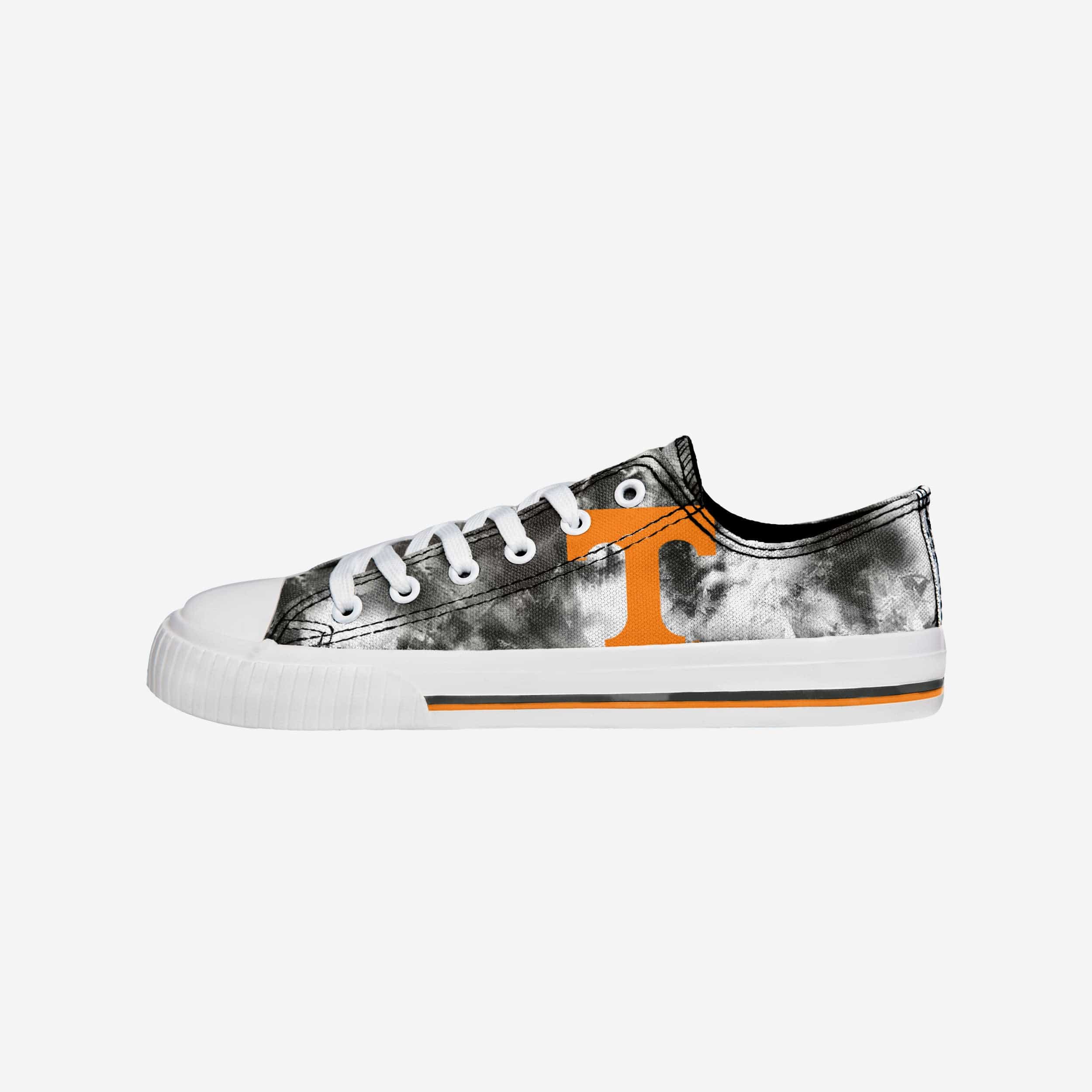 Tennessee Volunteers Women's Stylish Low-Top Tie-Dye Canvas Shoes
