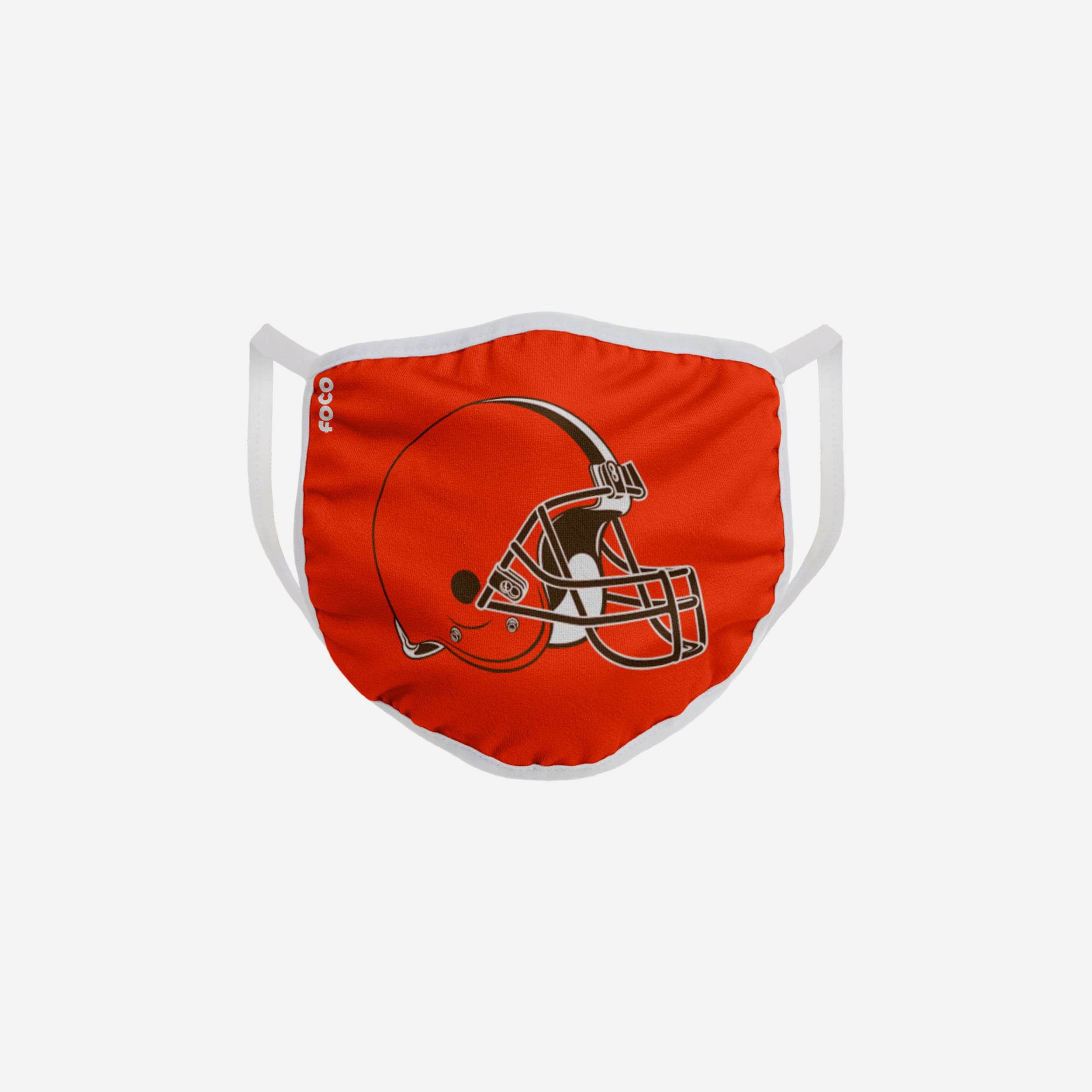 Cleveland Browns Solid Big Logo Face Cover - Show Your Team Pride!
