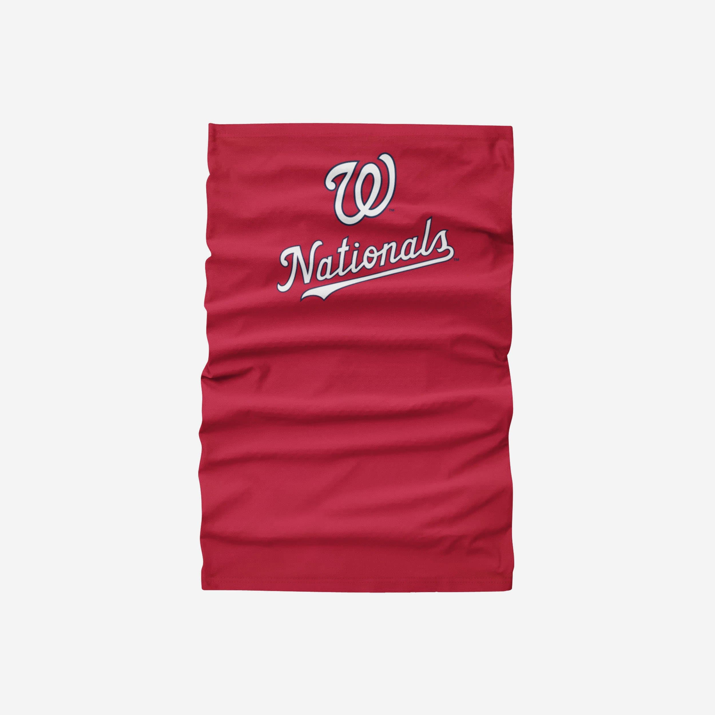 Washington Nationals Stylish Team Logo Stitched Gaiter Scarf - Show Your Team Spirit!