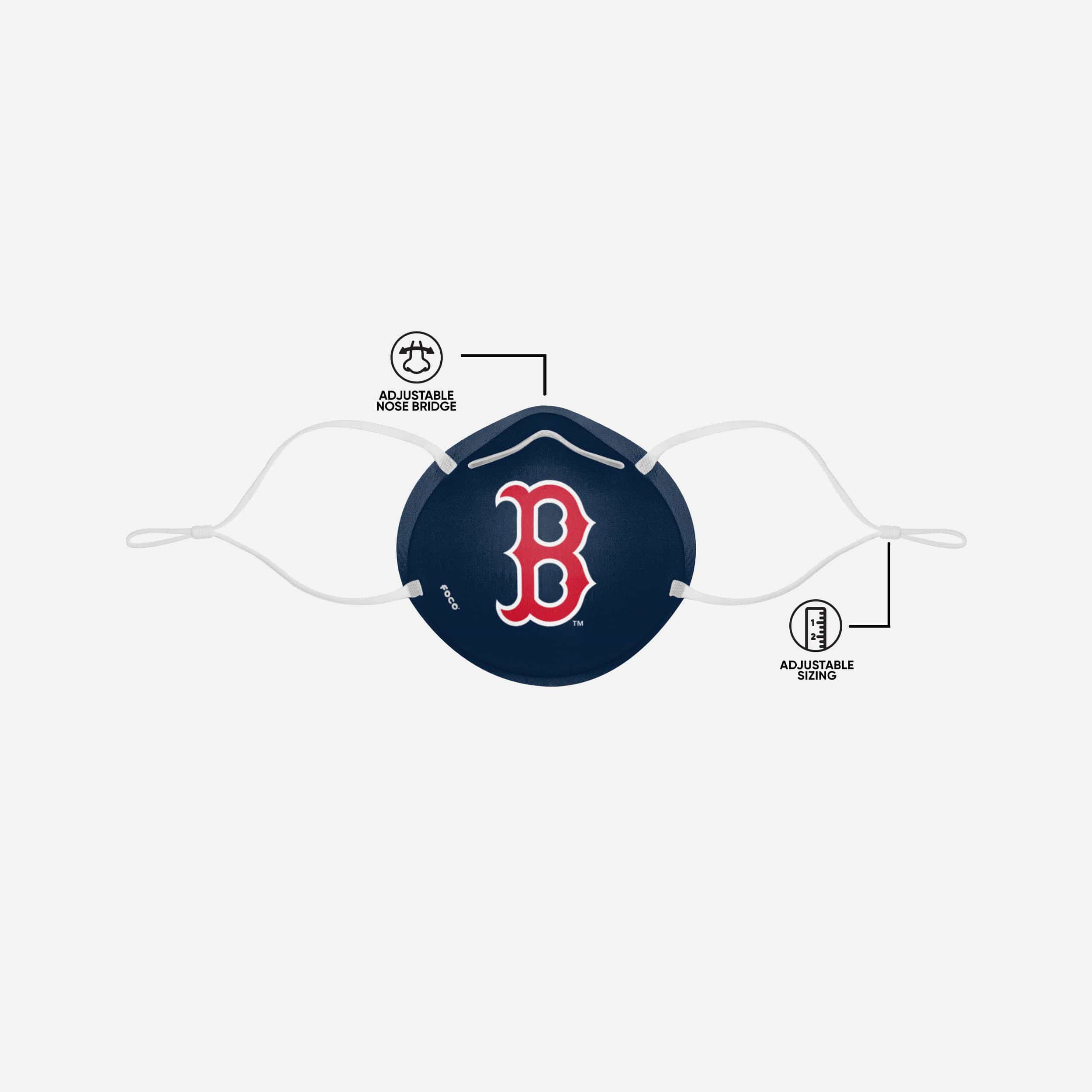 Boston Red Sox Big Logo Cone Face Cover - Show Your Team Spirit!