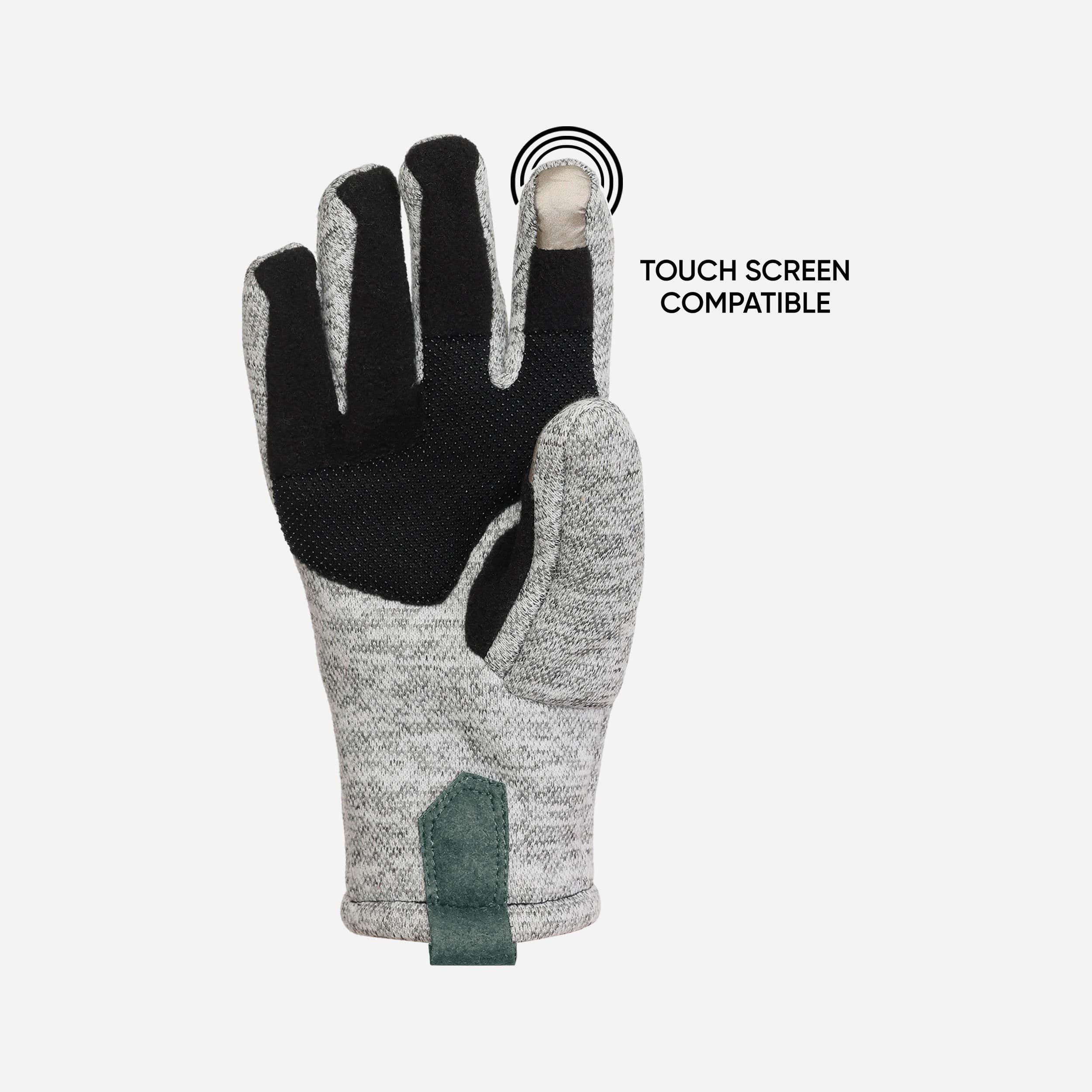 Green Bay Packers Super Cozy Heather Grey Insulated Gloves