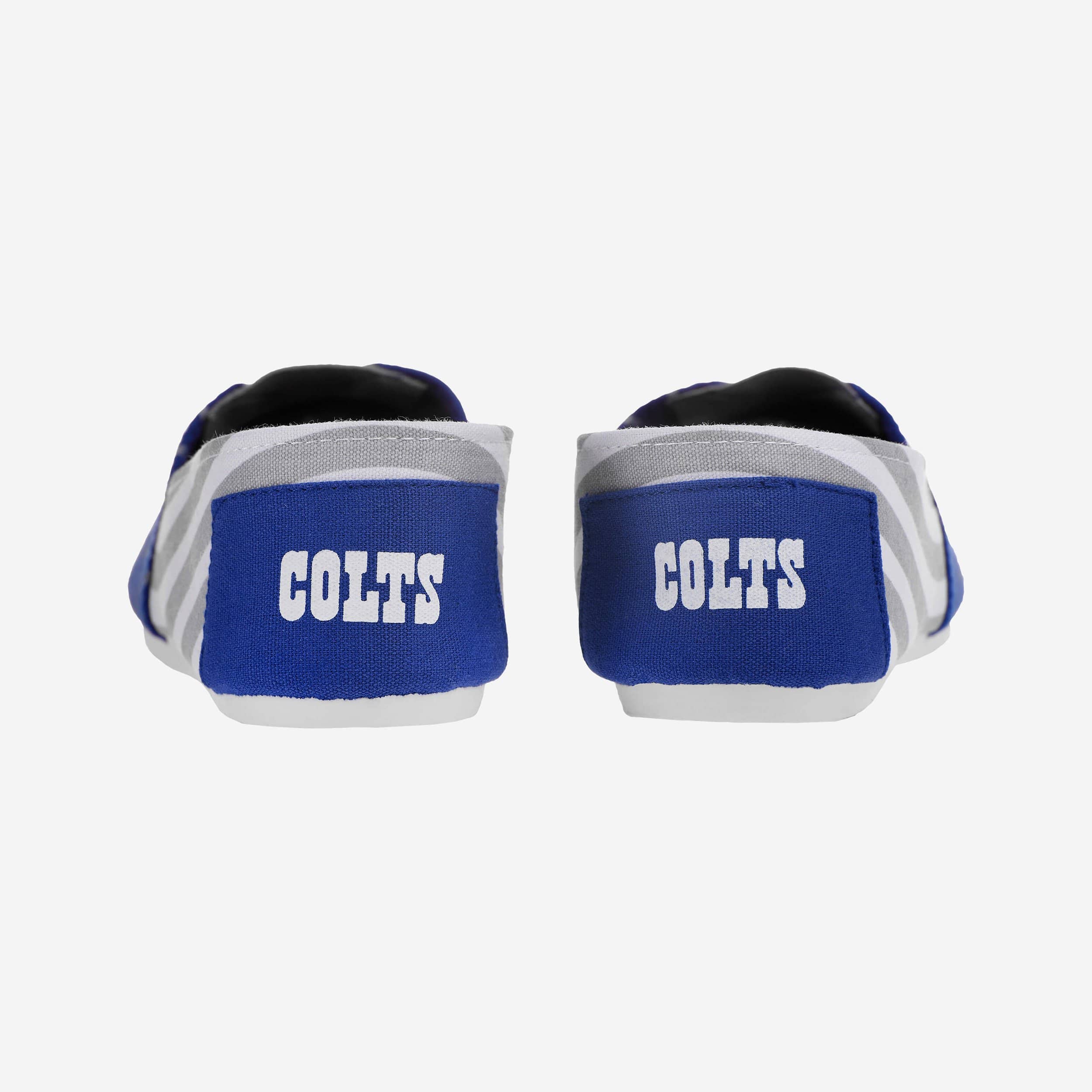 Indianapolis Colts Stylish Women's Stripe Canvas Shoes - Rock Your Team Spirit!