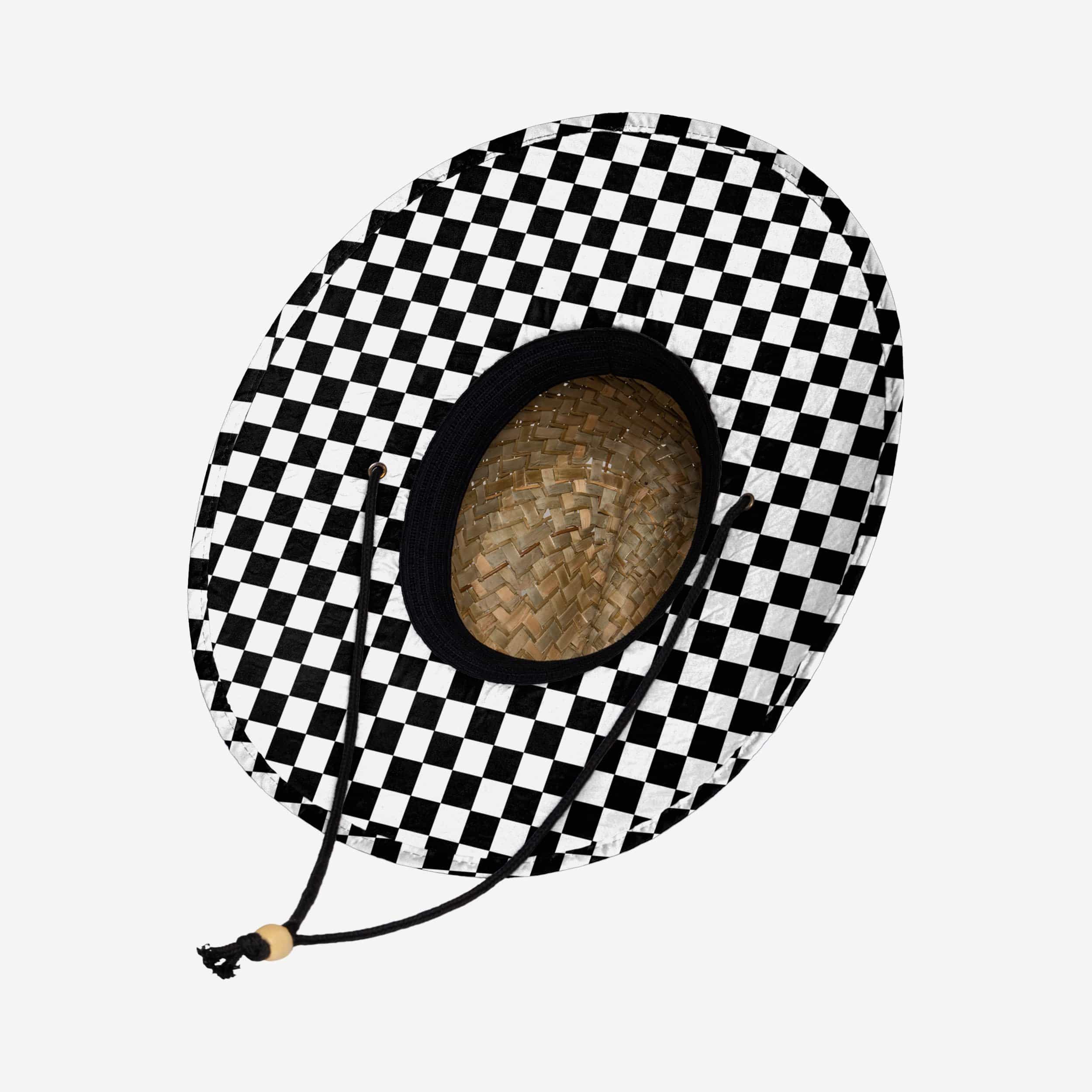 Sizzling NASCAR Daytona 500 Floral Straw Hat - Must - Have Summer Style!