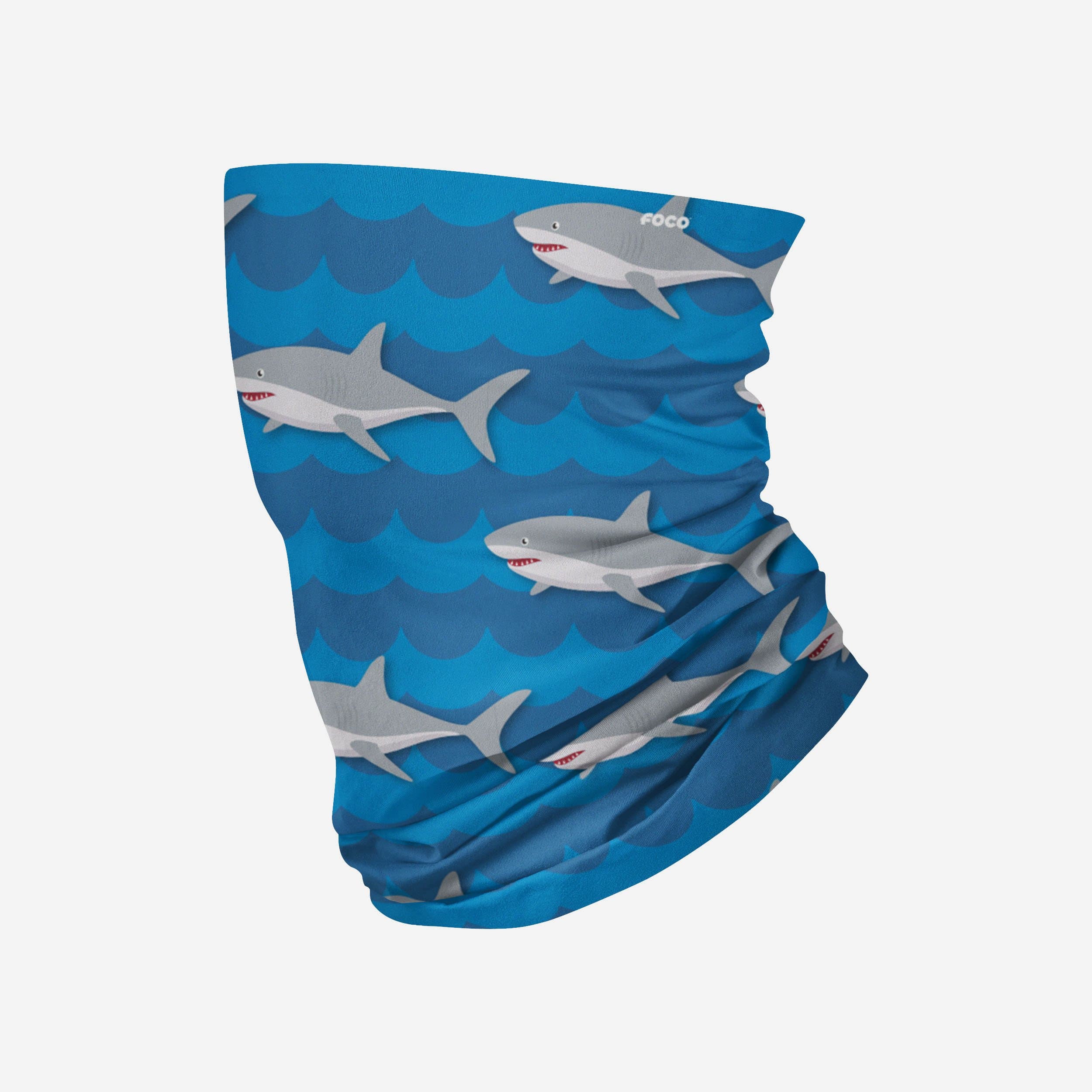 Cool Repeat Shark Gaiter Scarf - Must - Have Fashion Accessory