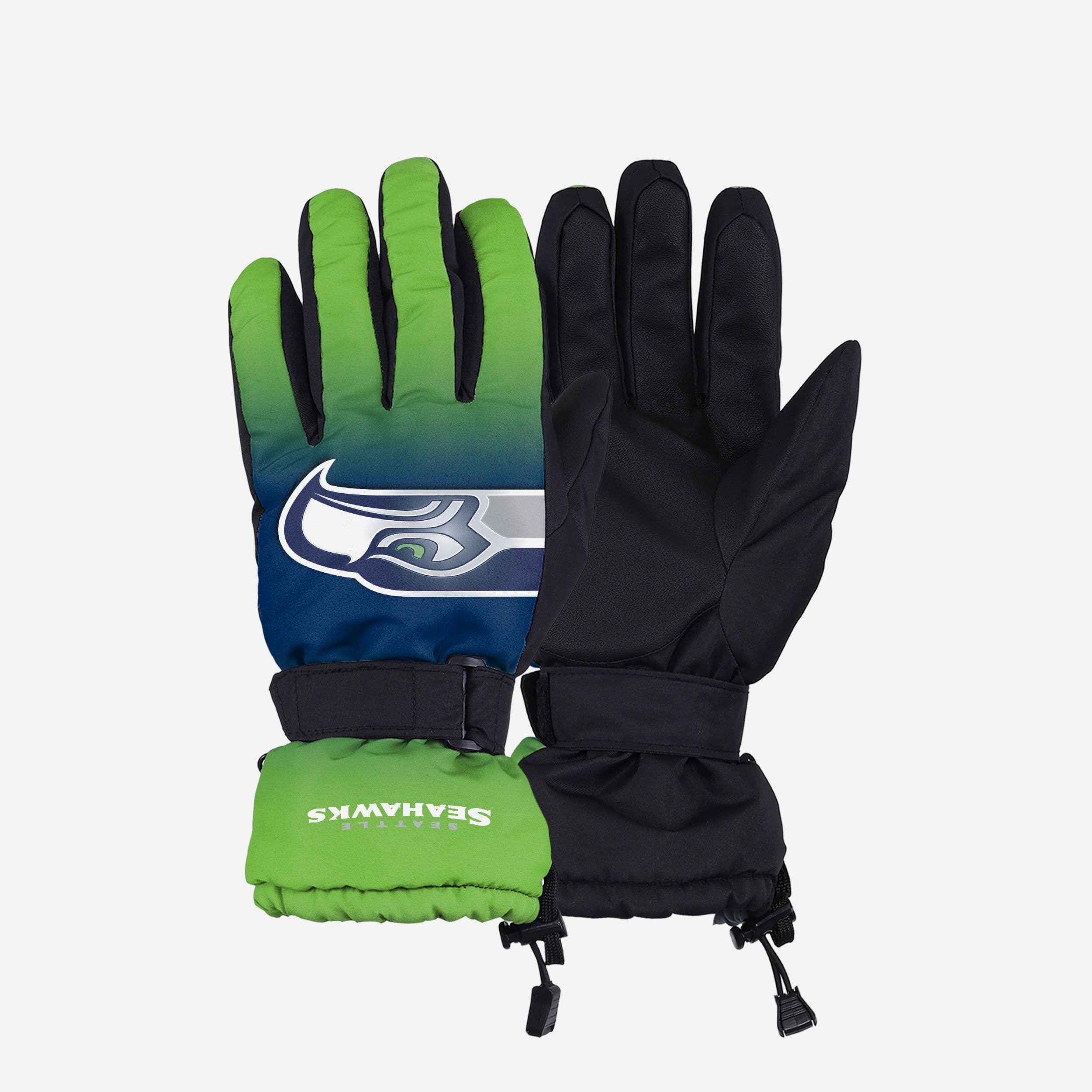 Seattle Seahawks Gradient Insulated Gloves with Big Logo
